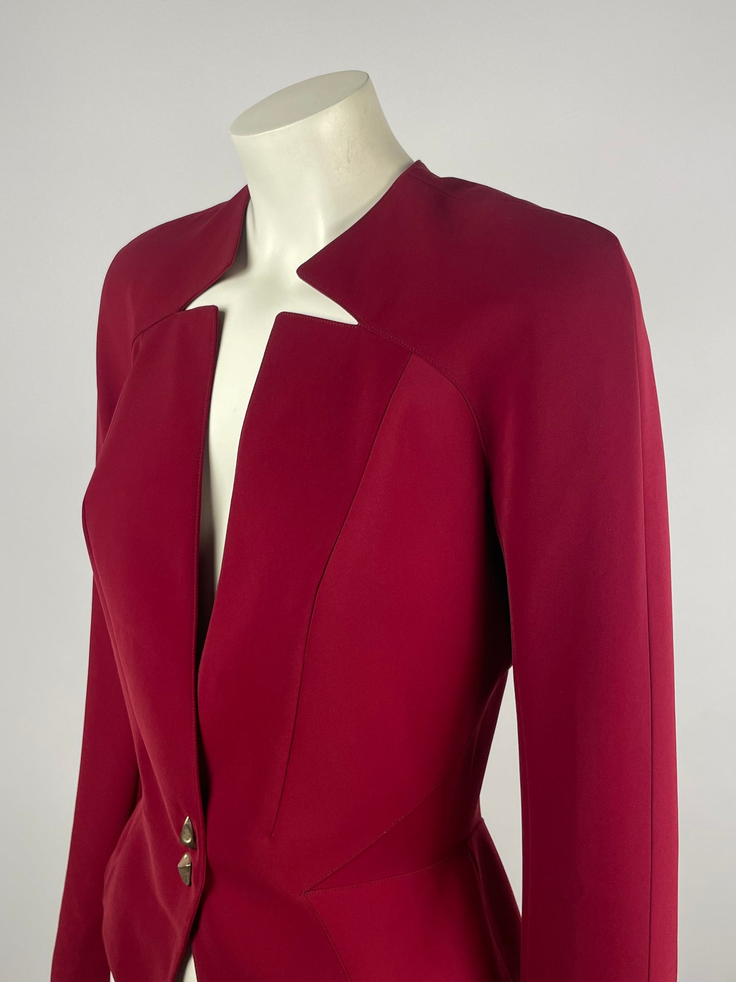 Thierry Mugler 2000’s Red Power Jacket