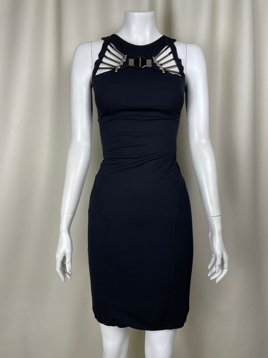 Gucci S/S 2010 Metal Neckline Dress (S)