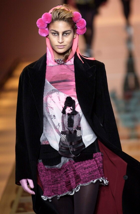 Jean Paul Gaultier F/W 2003 Mesh Twin Set