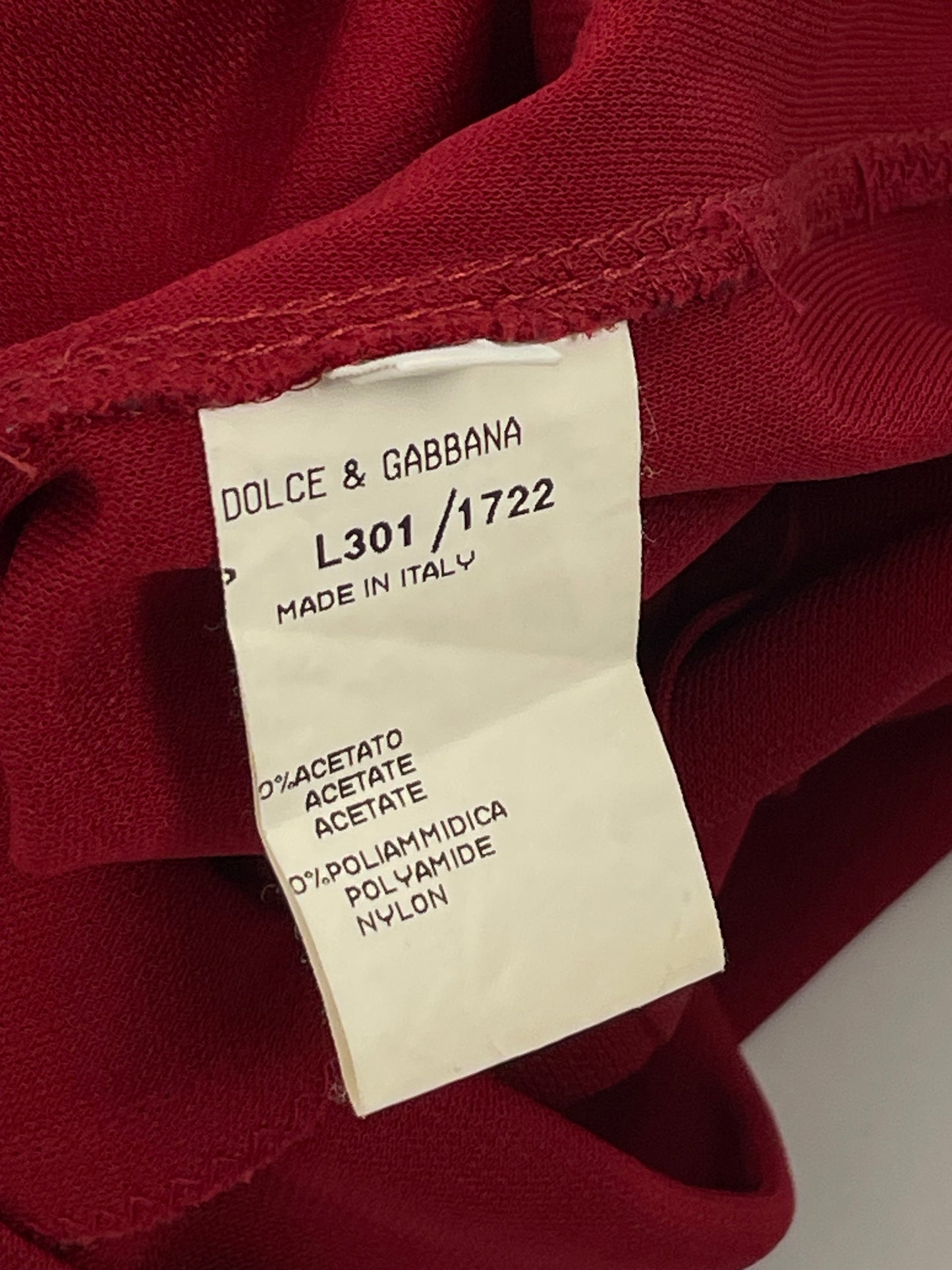Dolce & Gabbana 1990’s wide neckline mini dress.