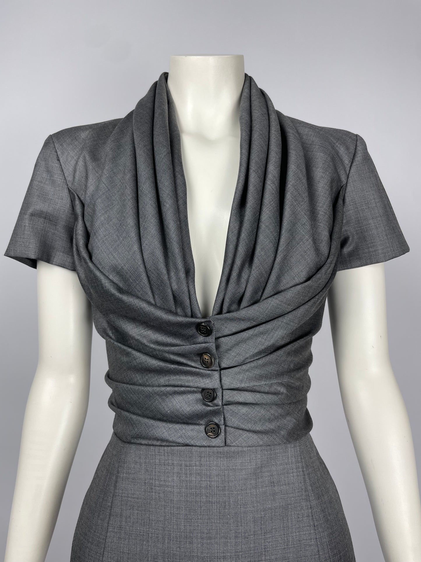 Christian Dior F/W 2009 by John Galliano Gathered dress