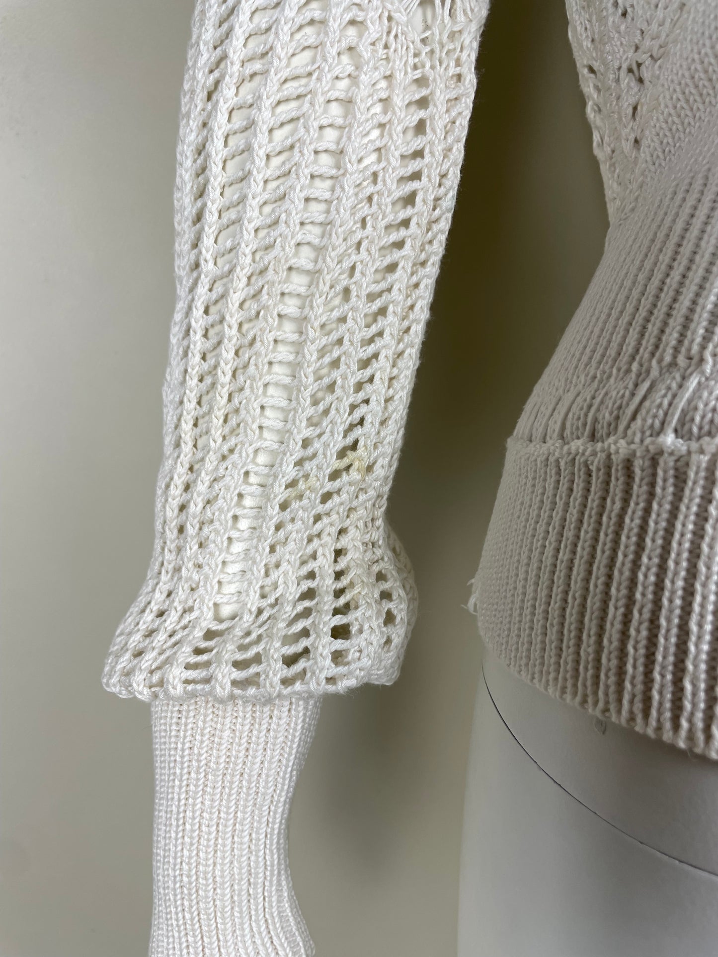 Jean Paul Gaultier Lace Cardigan (S)