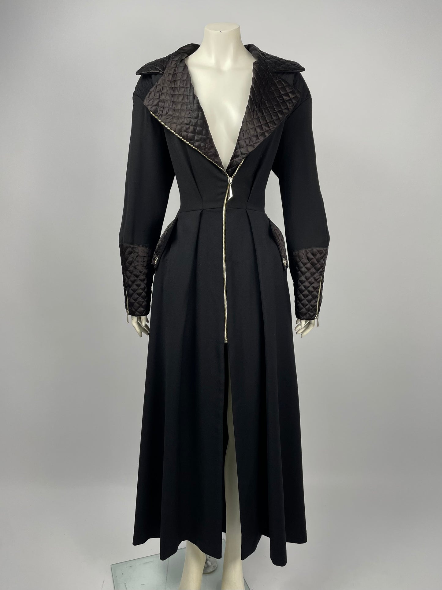 Thierry Mugler 1980’s asymmetrical coat.