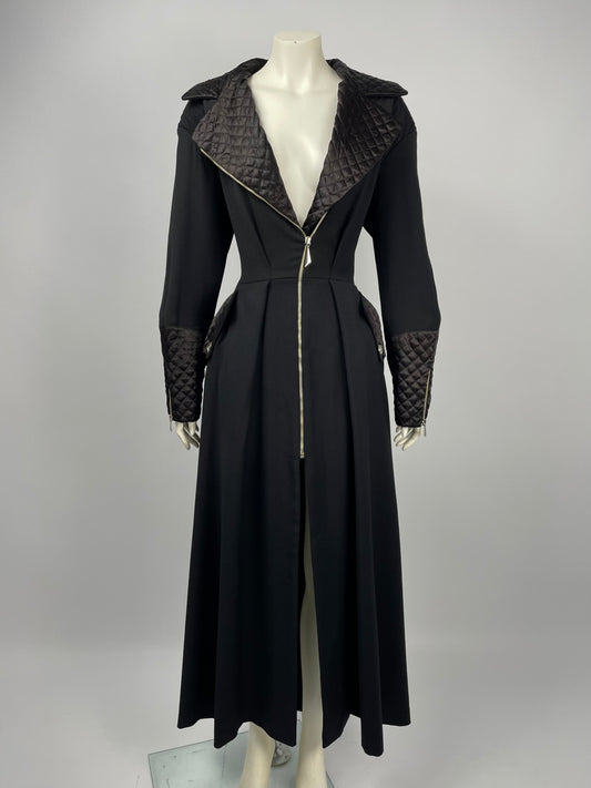 Thierry Mugler 1980’s asymmetrical coat.