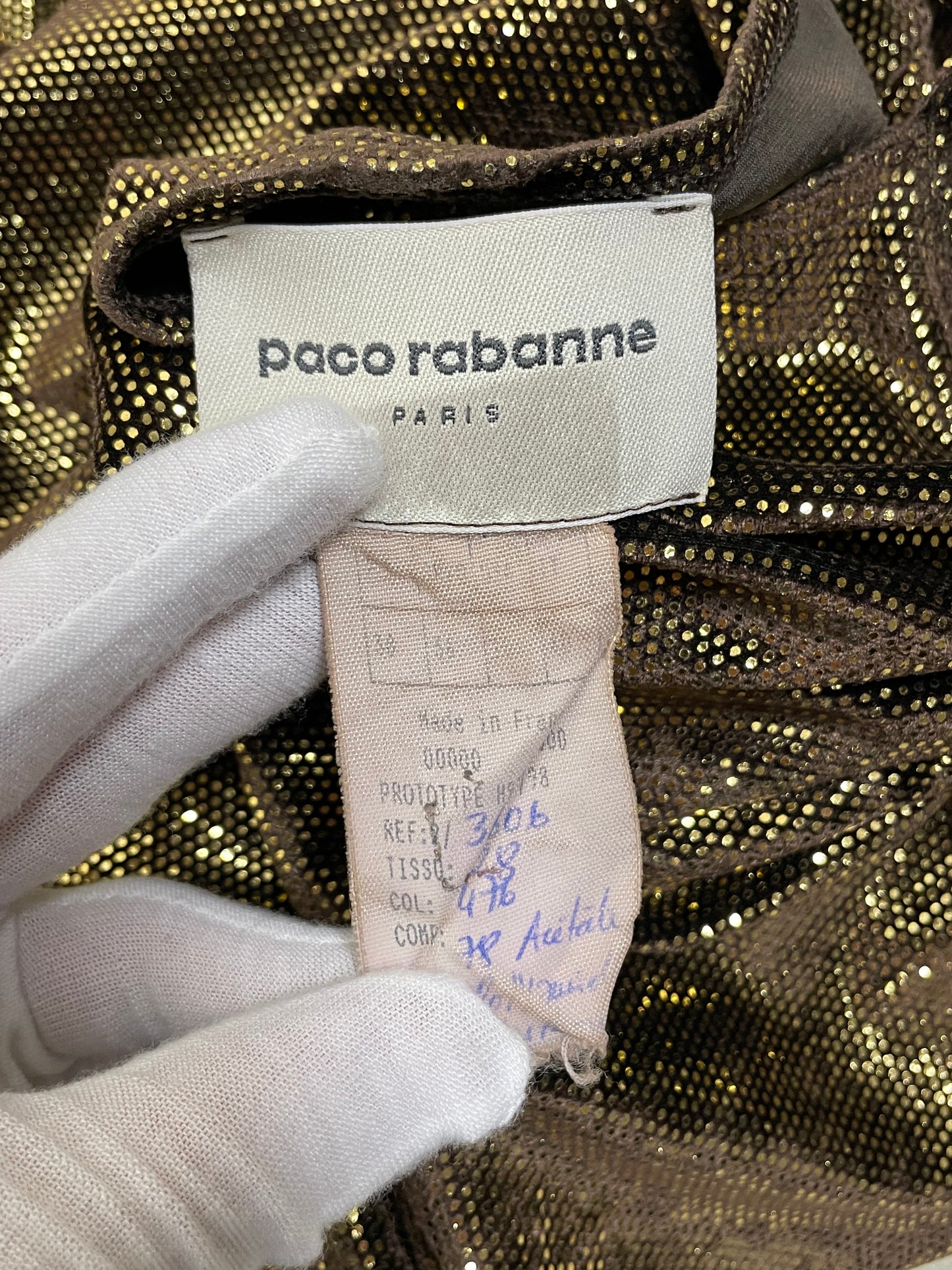 Paco Rabanne F/W 1997 Maxi Dress
