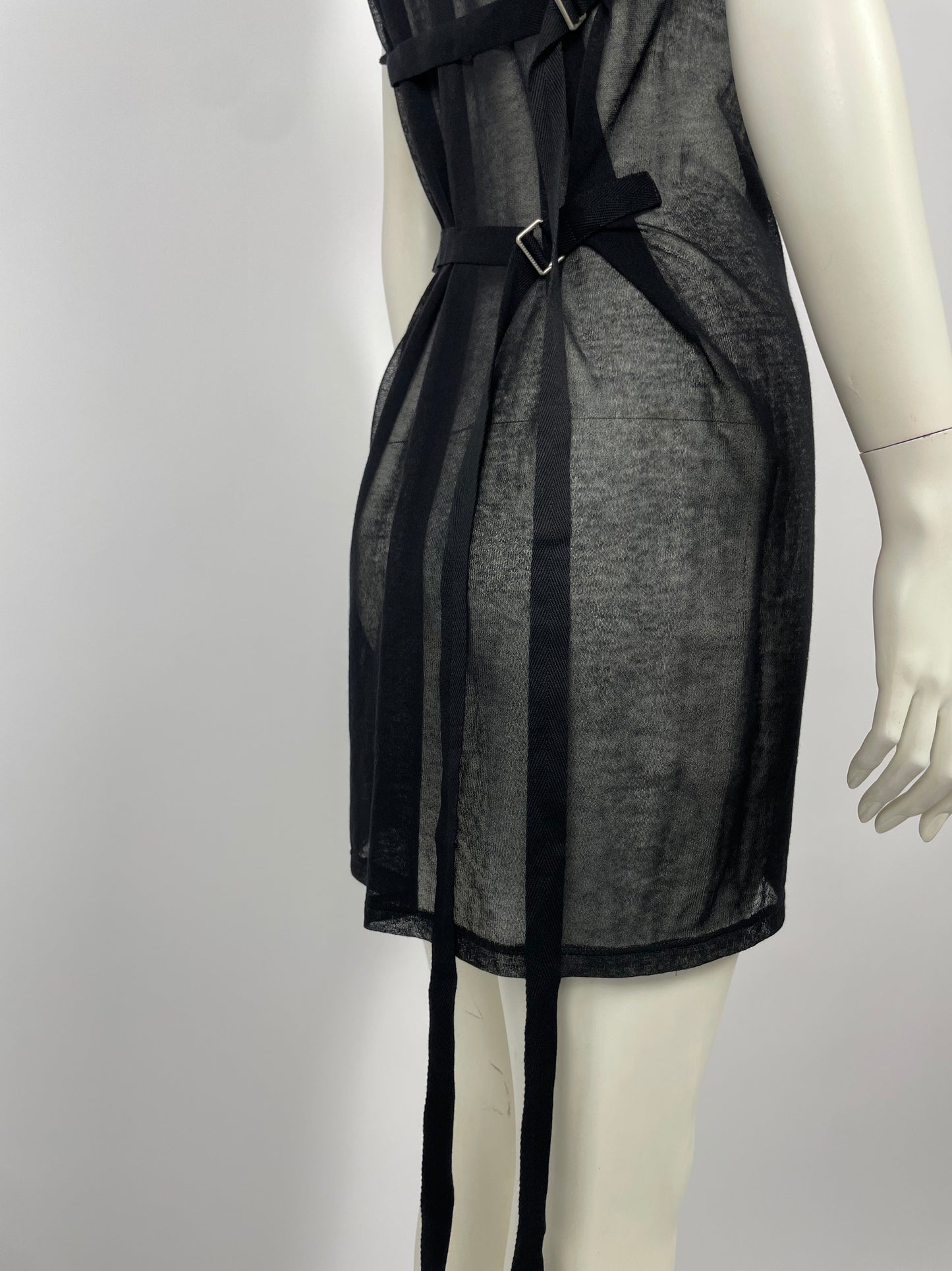 Ann Demeulemeester Tied Mini Dress