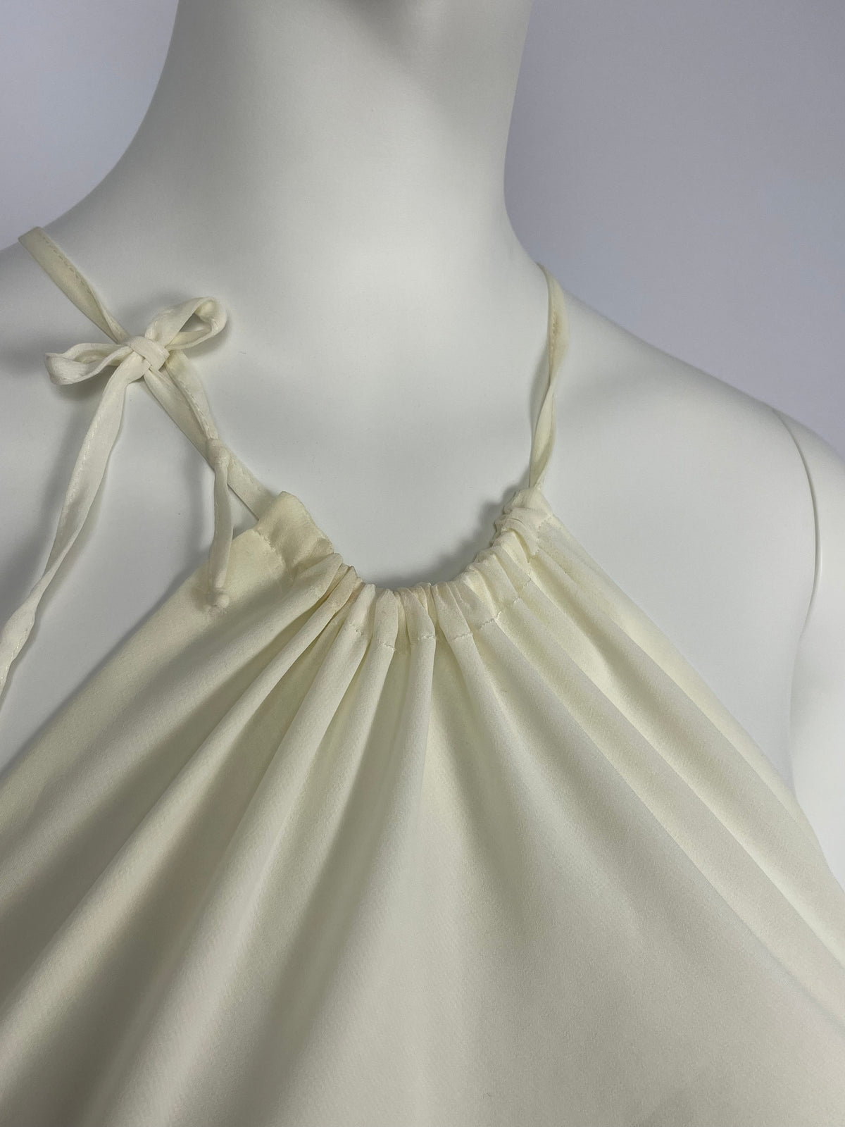 Gai Mattiolo 2000’s Double layer asymmetrical maxi dress