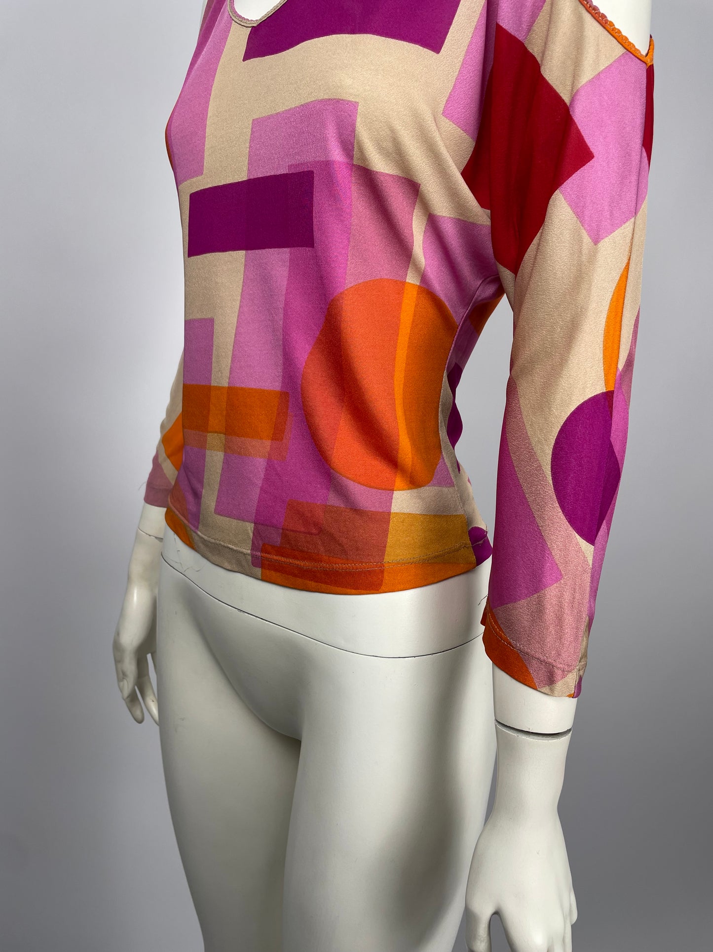 Claude Montana 2000’s Open shoulders blouse