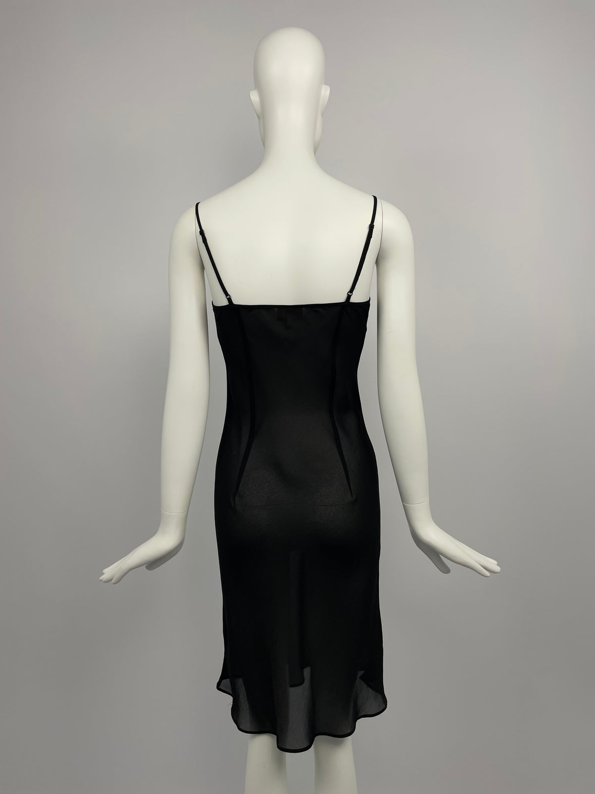 Karen Millen 2000's see-through maxi dress