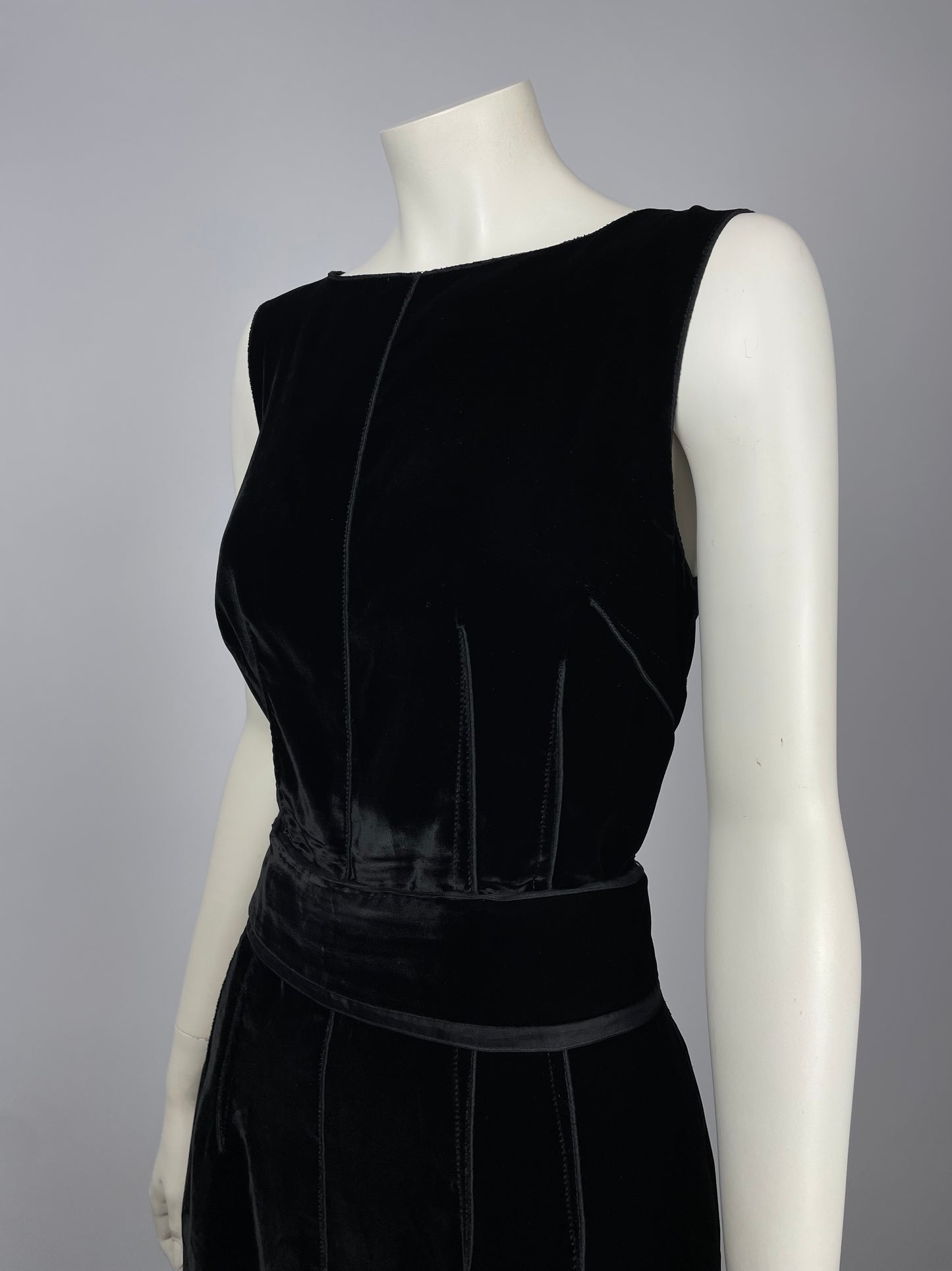 Dolce & Gabbana velvet dress