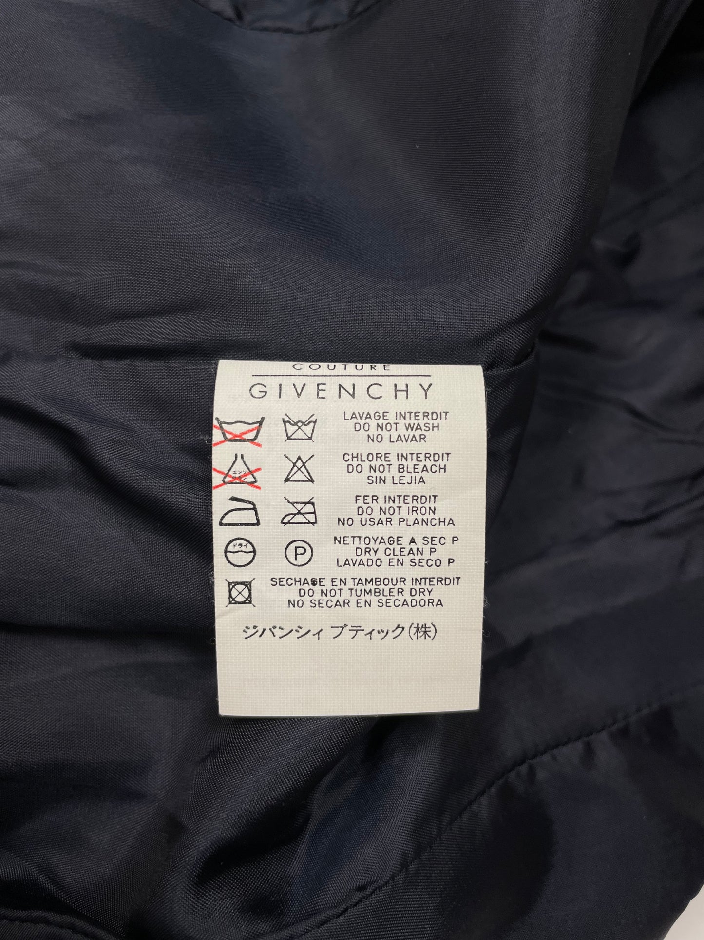 Givenchy F/W 1996 by John Galliano Wool Blazer