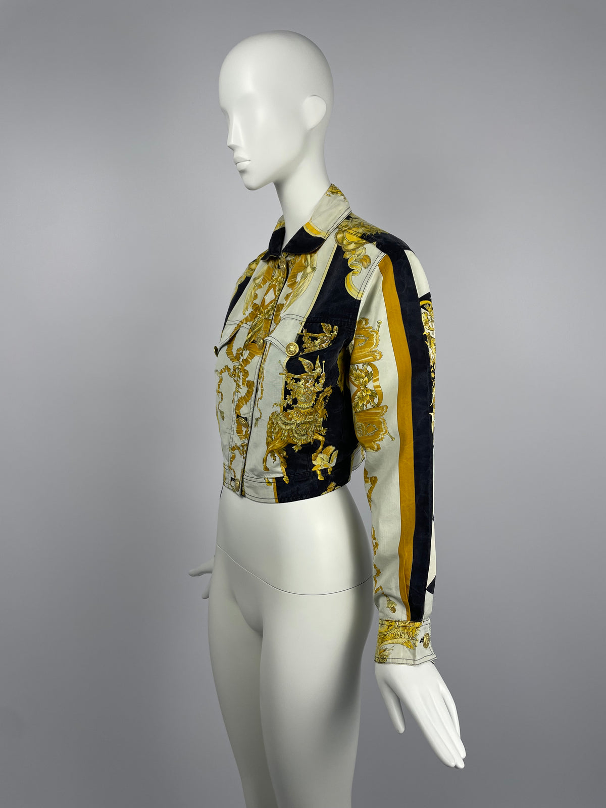 Gianni Versace S/S 1992 Barroque print jacket