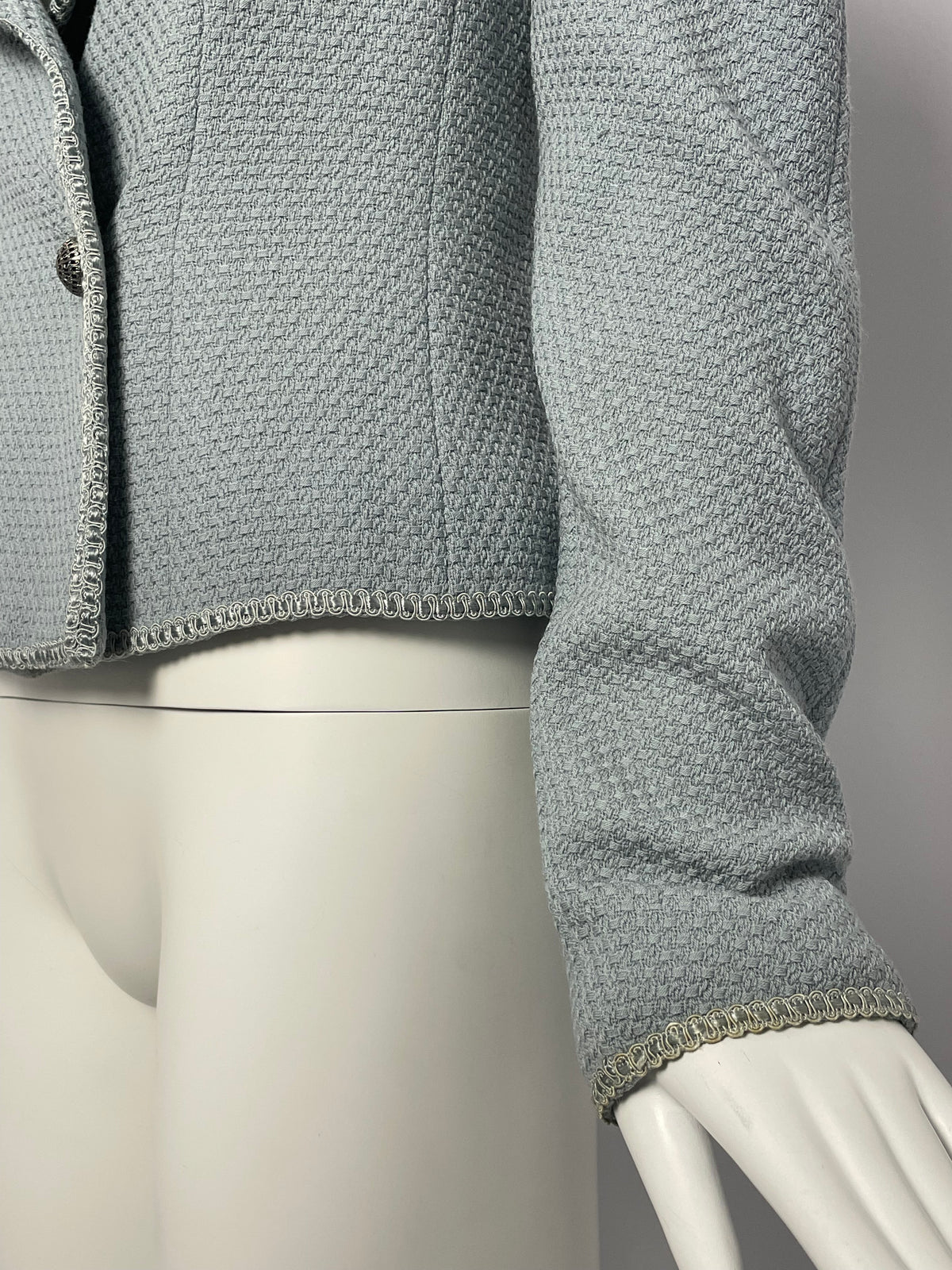 Dior by John Galliano F/W 1997 Bar knit jacket