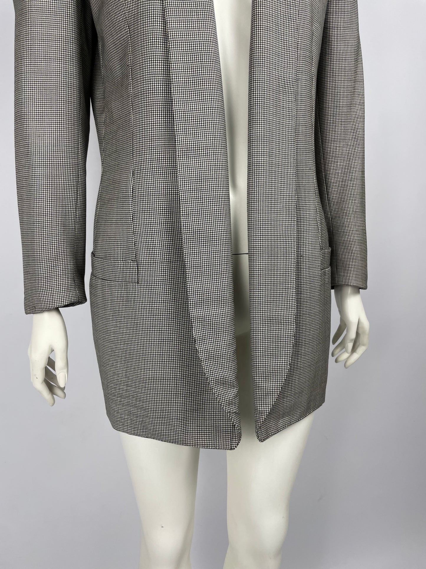 Gianni Versace F/W 1990 Houndstooth Blazer