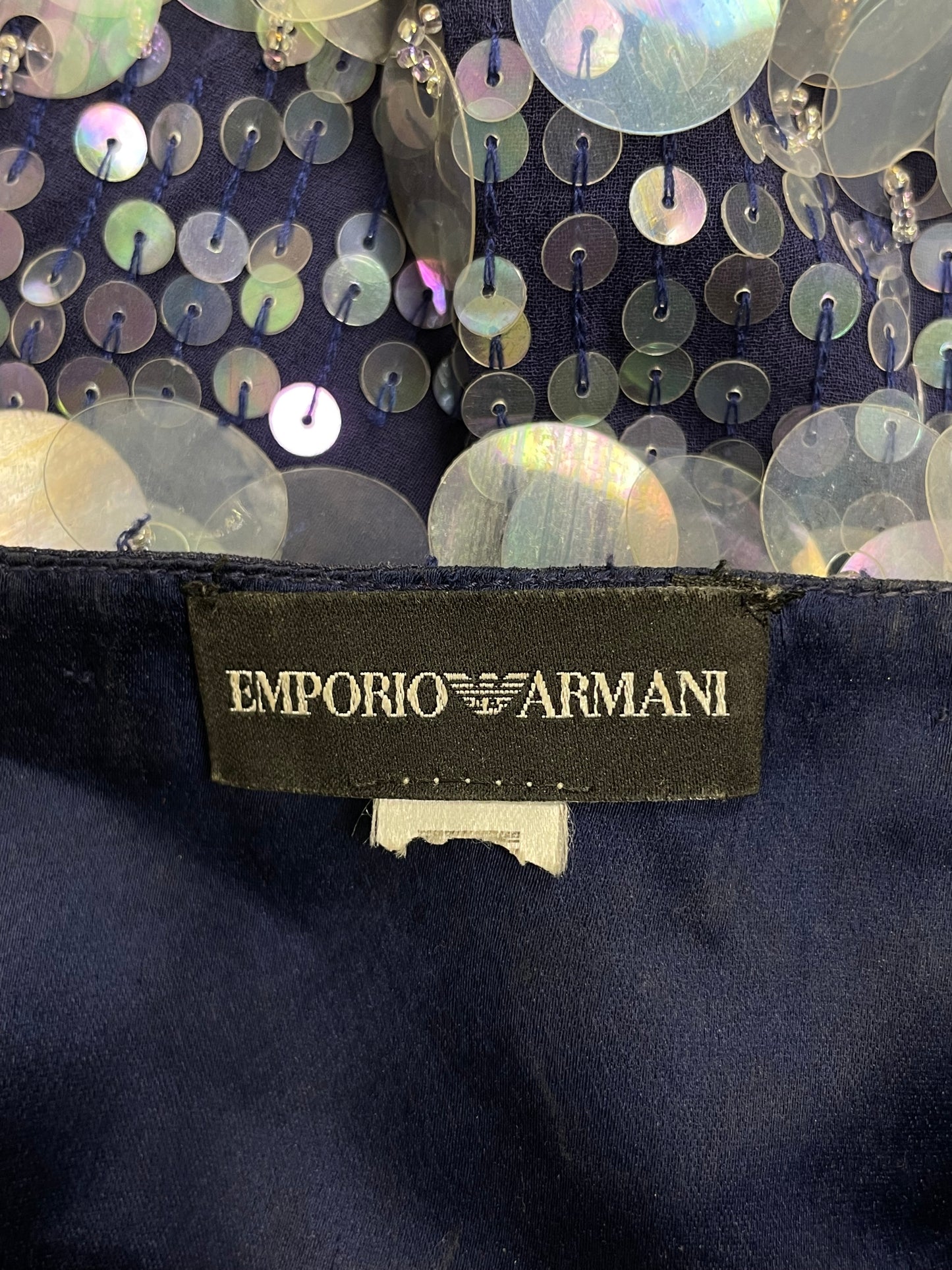 Armani 2000’s Sequin Cape (M)
