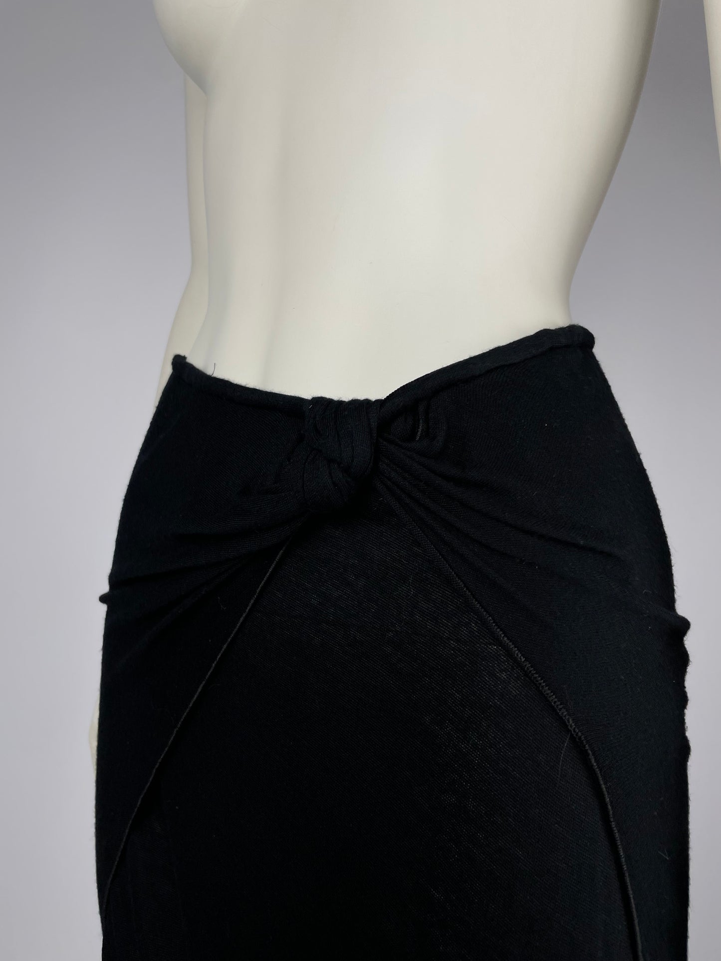 Giorgio Armani 2000’s knot gathered skirt
