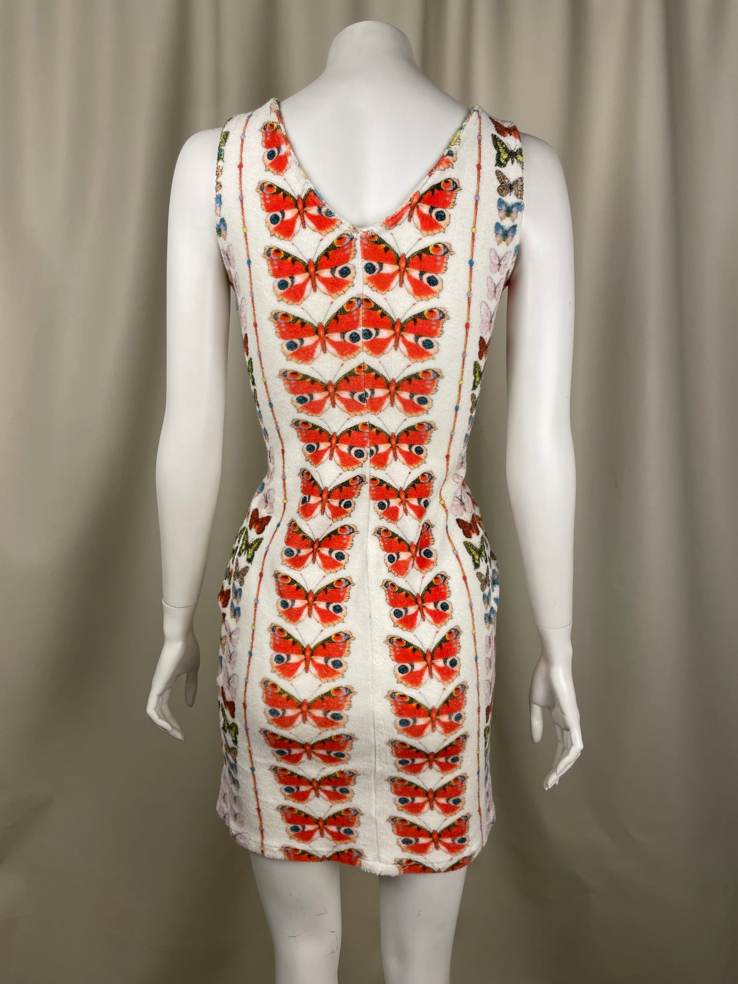 Gianni Versace Couture S/S 2016 Towel Butterfly Dress (M)