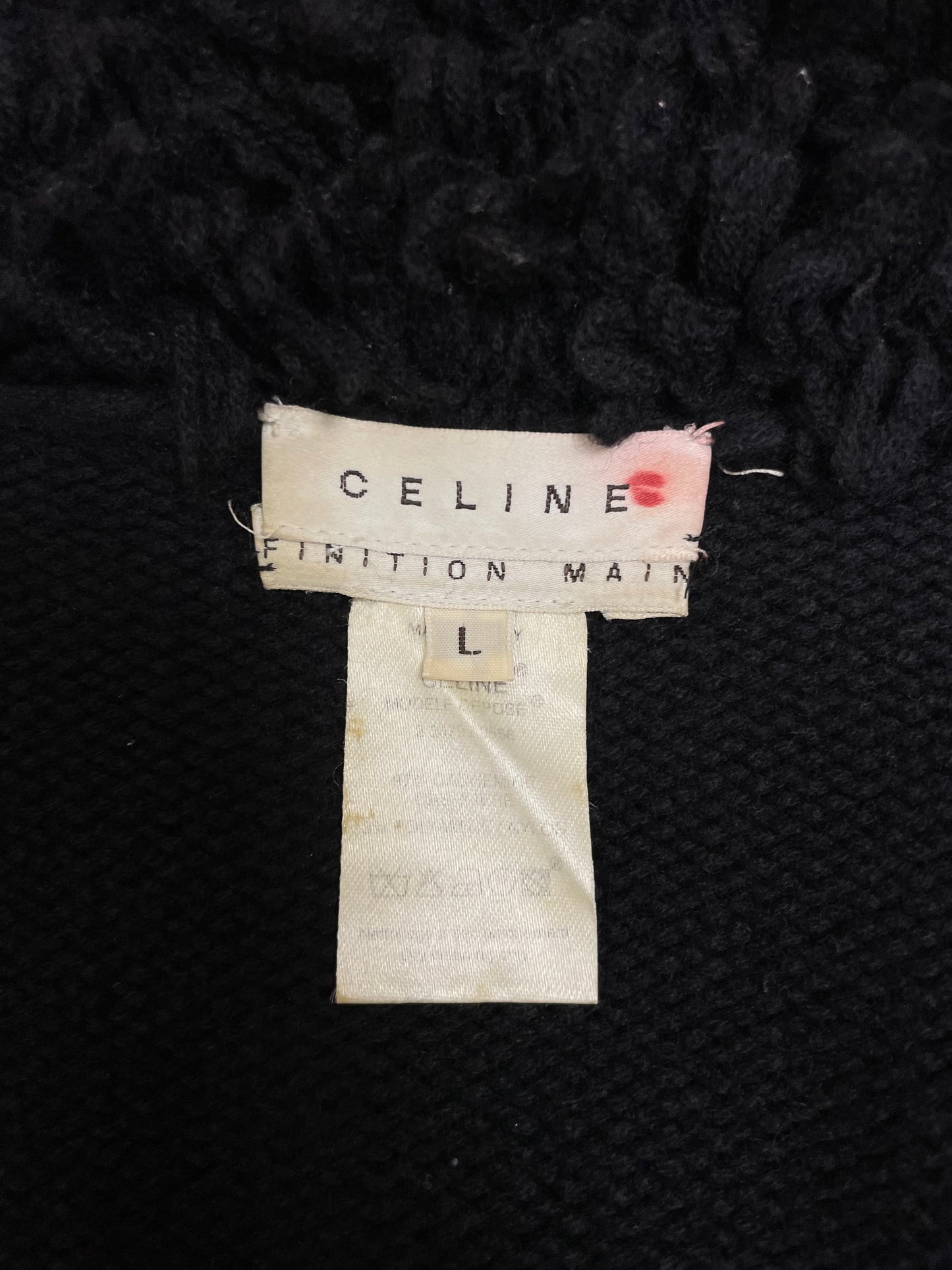 Celine 2010’s Cashmere Knit Jacket (L)