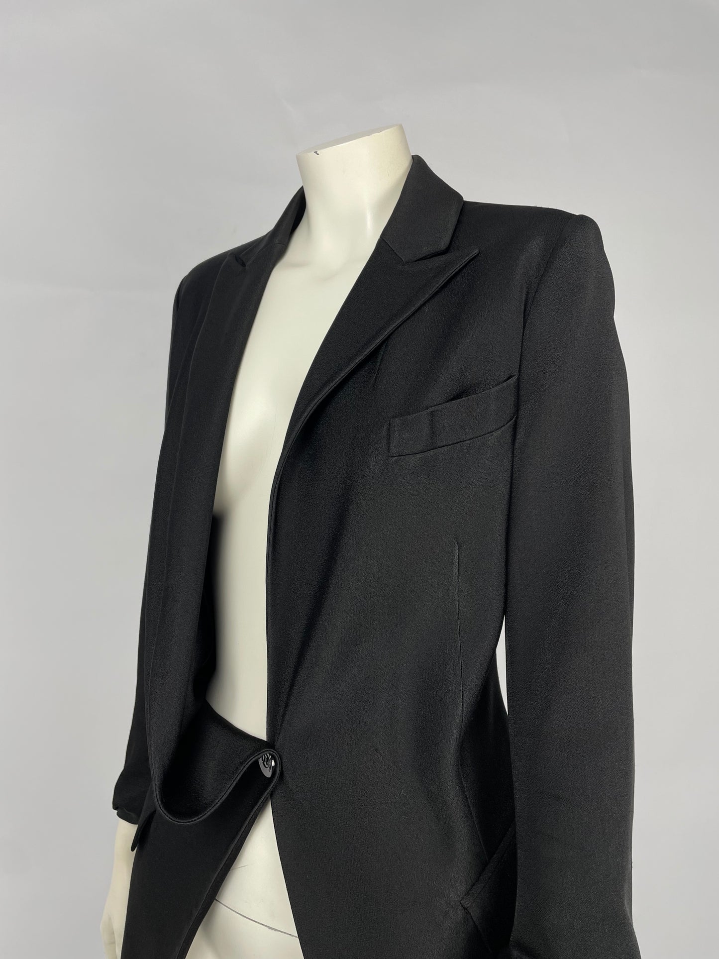 John Galliano S/S 2004 overlapped close up blazer