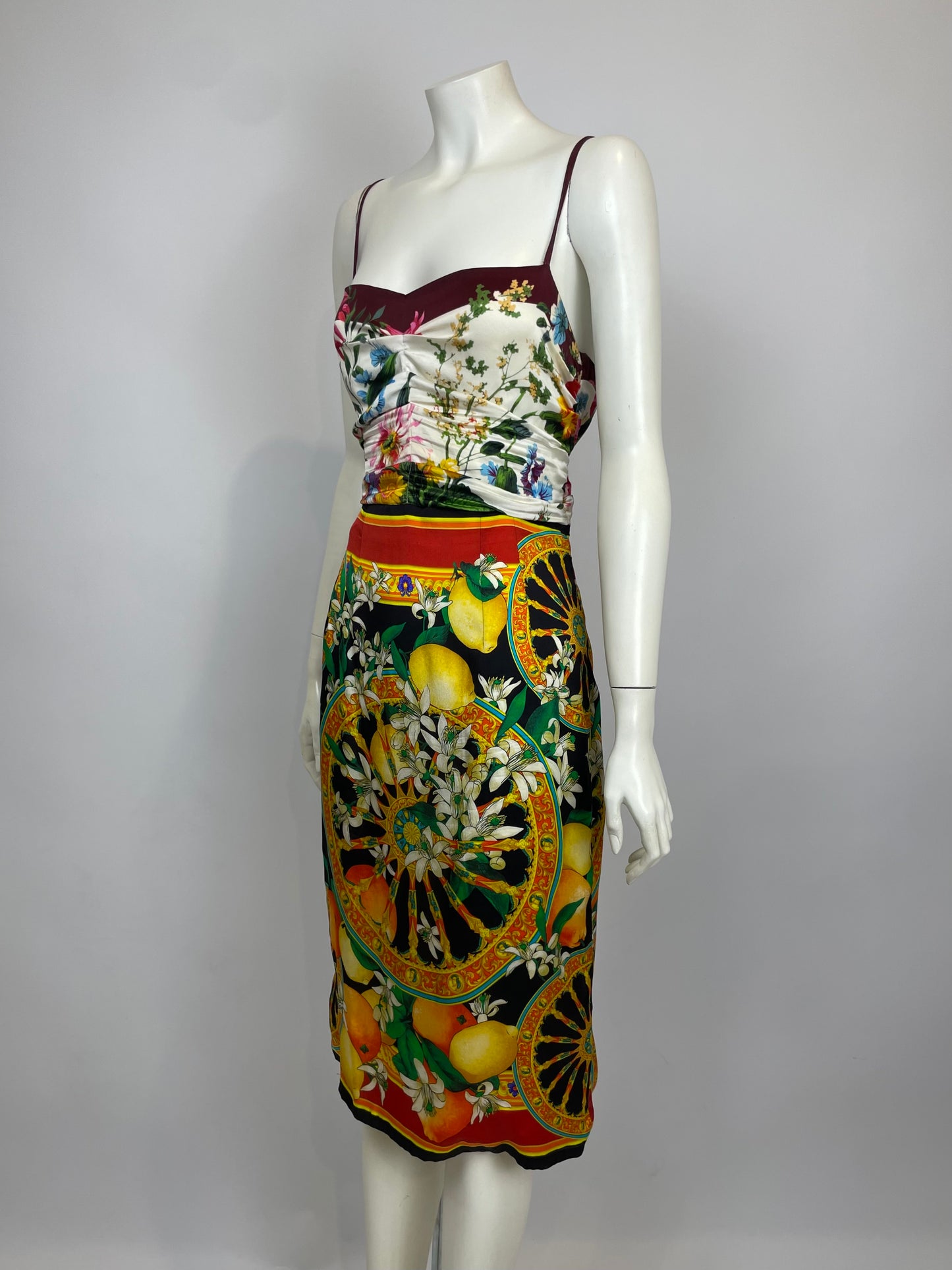 Dolce & Gabbana Lemon Print Dress