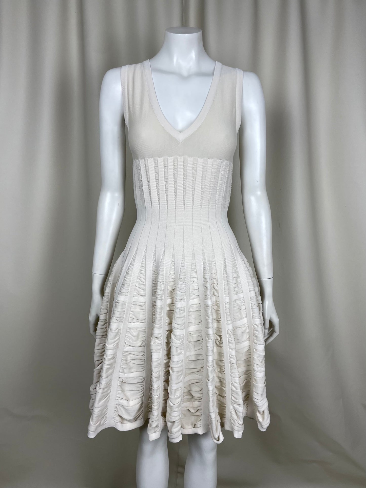 Alaia S/S 2009 Gathered Knit Dress (S)