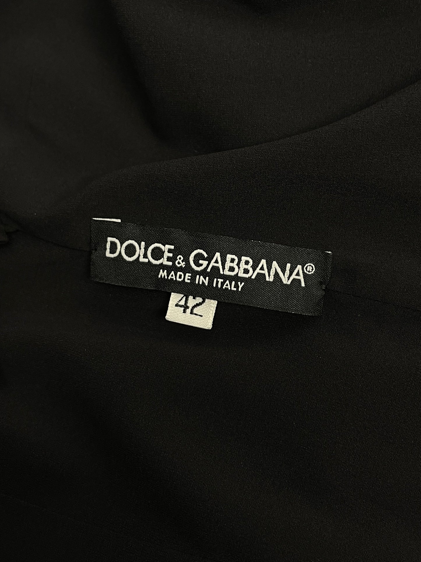 Dolce & Gabbana velvet dress