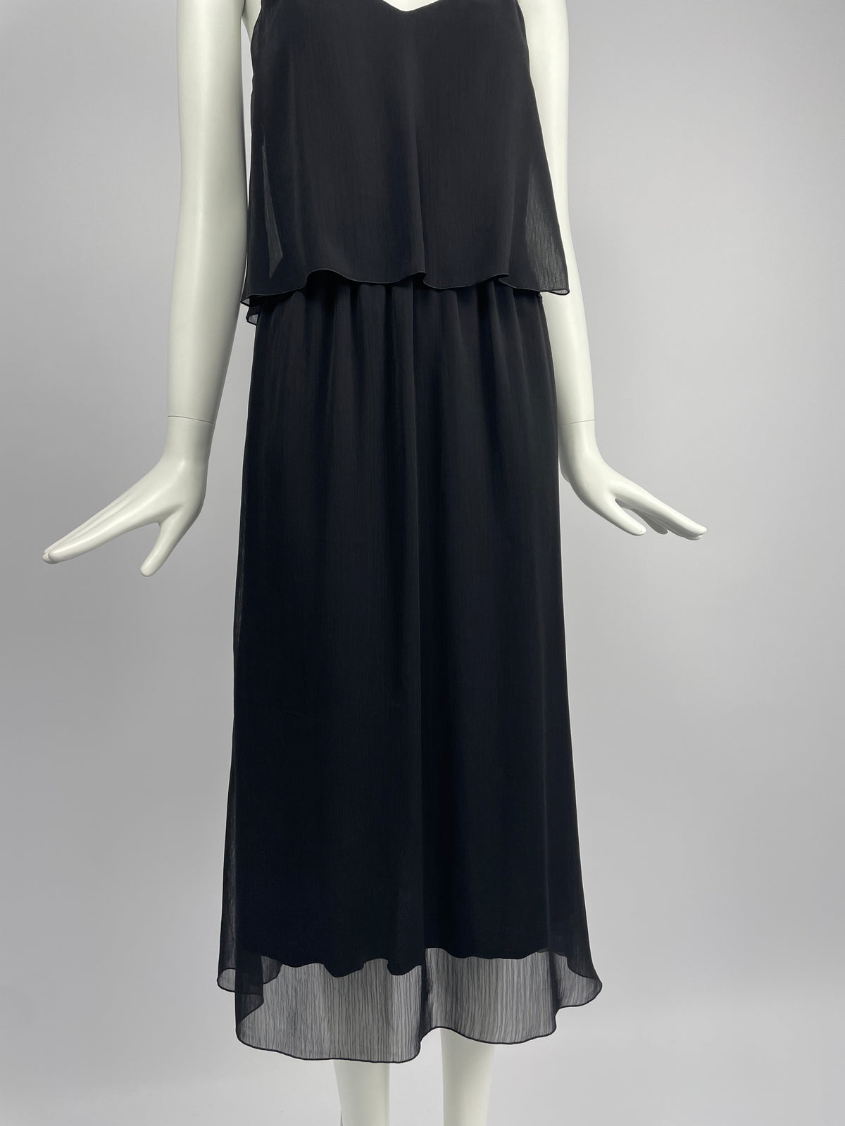 Blumarine 2000’s tulle top maxi dress