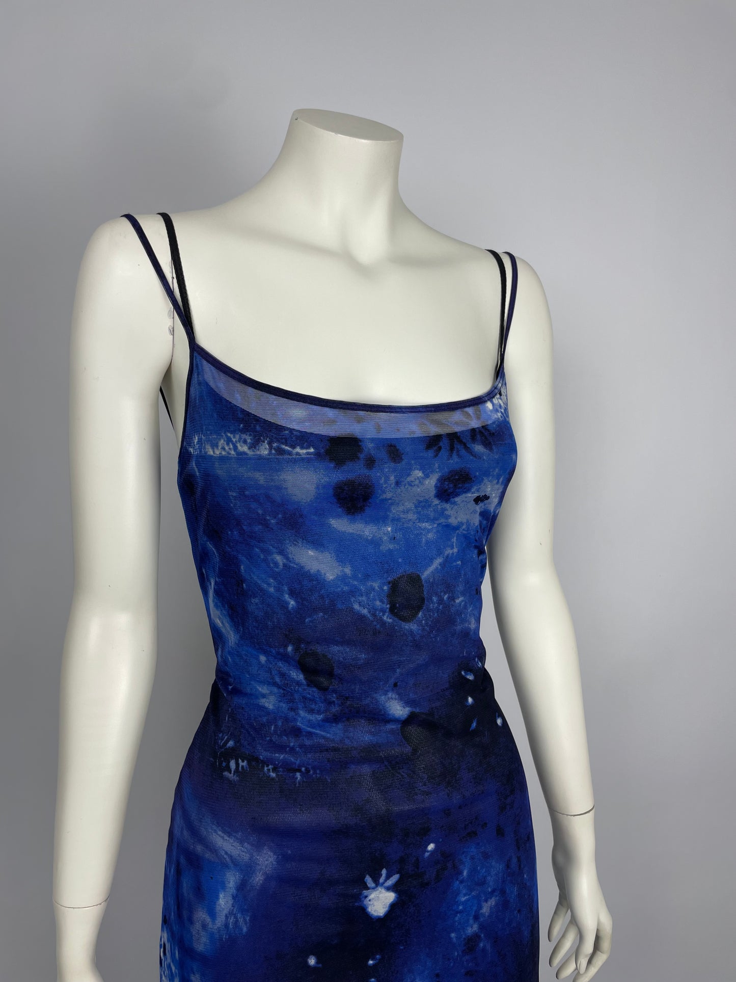 Plein Sud S/S 1998 Maxi Mesh Dress