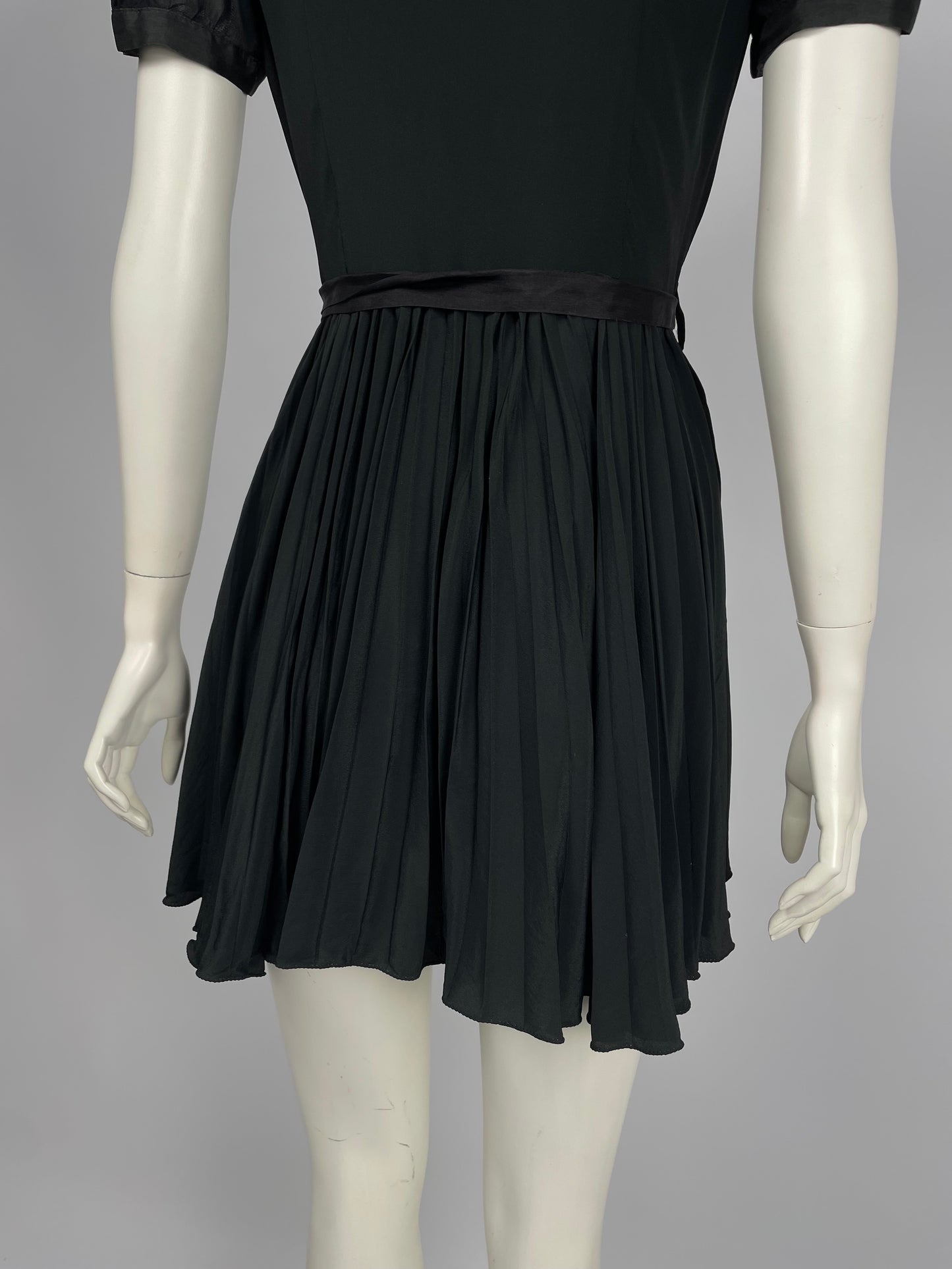 Blumarine 1990’s Tie mini dress.