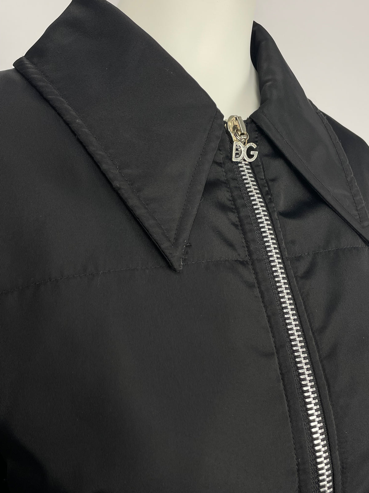 Dolce & Gabbana F/W 1994 Nylon cropped jacket
