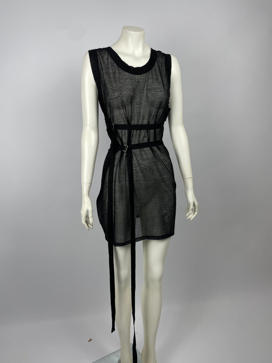 Ann Demeulemeester Tied Mini Dress