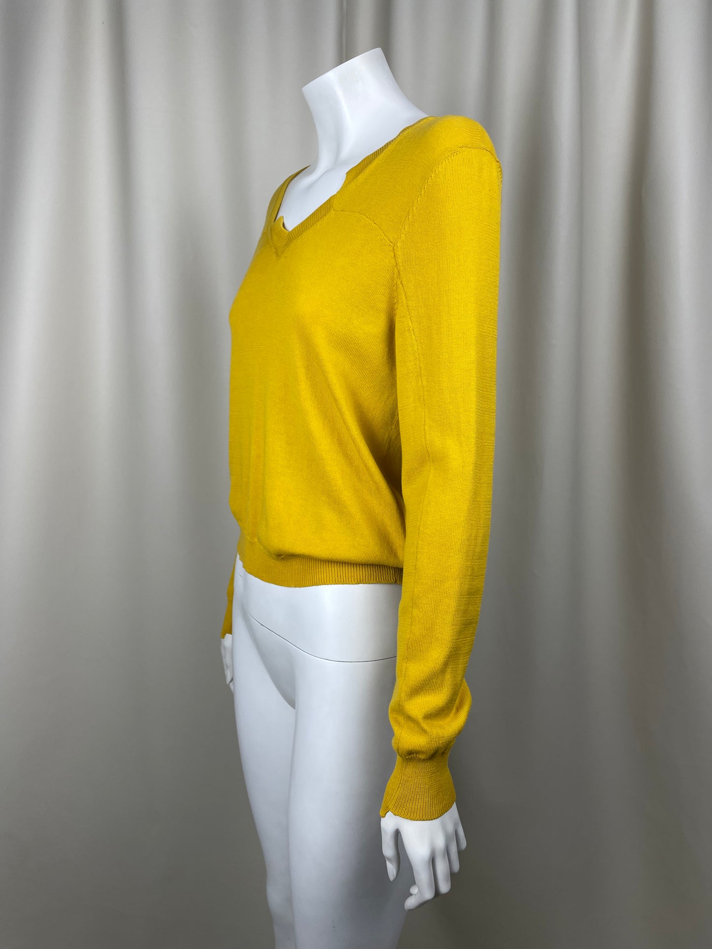 Maison Margiela S/S 2006 Asymmetrical V Neck Sweater (M)