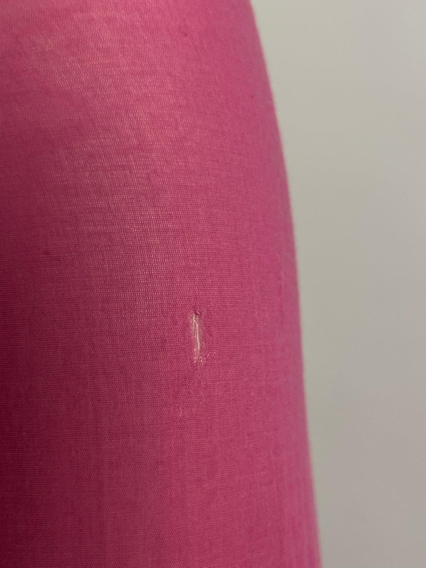 Dior 2000’s Pink linen tie blouse