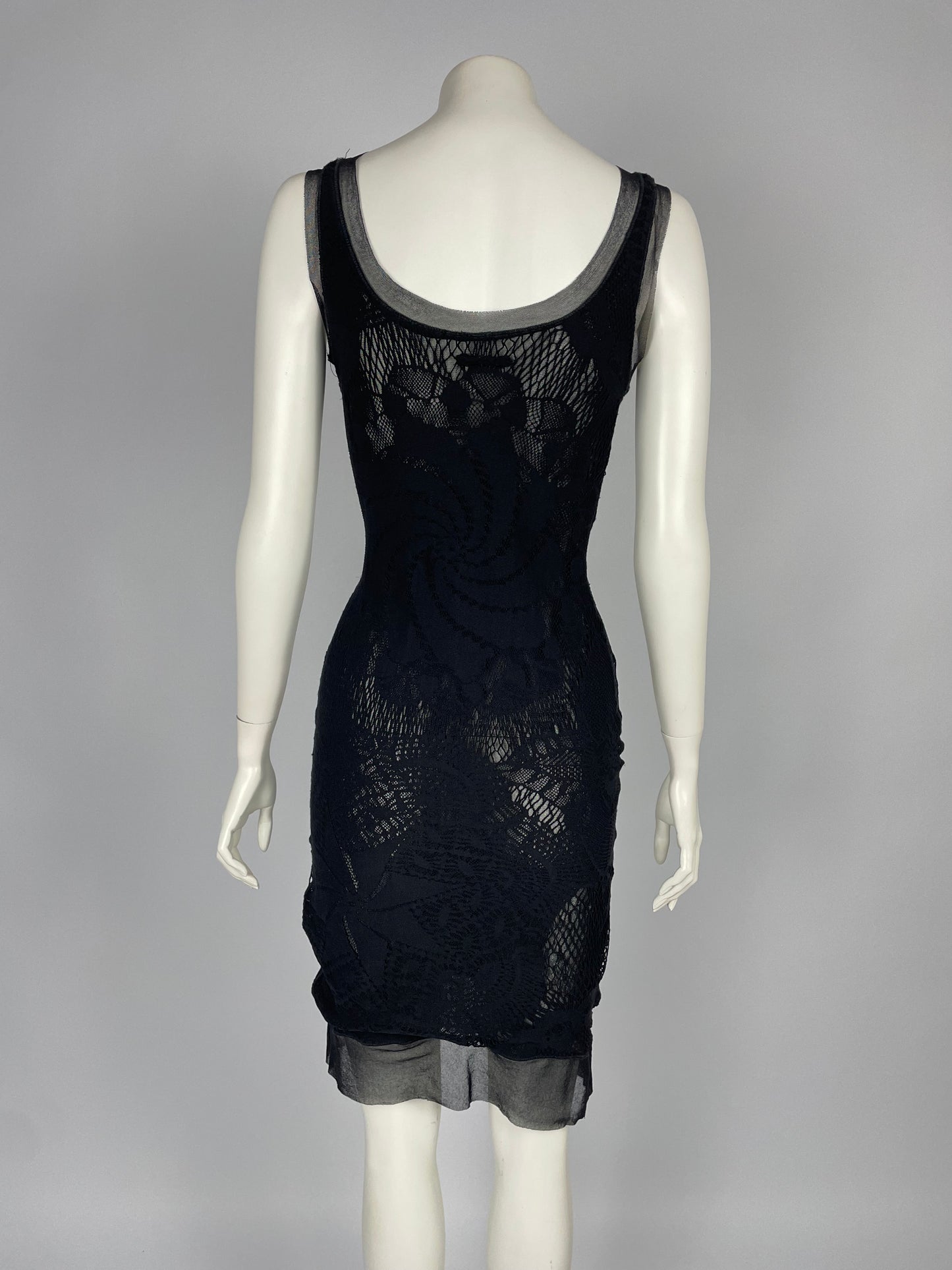 Jean Paul Gaultier S/S 2008 lace dress