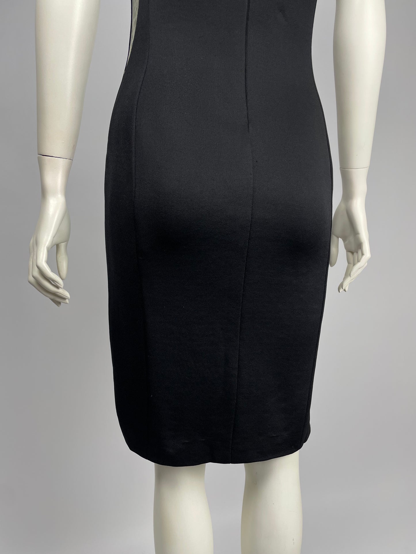 Gianni Versace Couture 1990’s transparent side dress.
