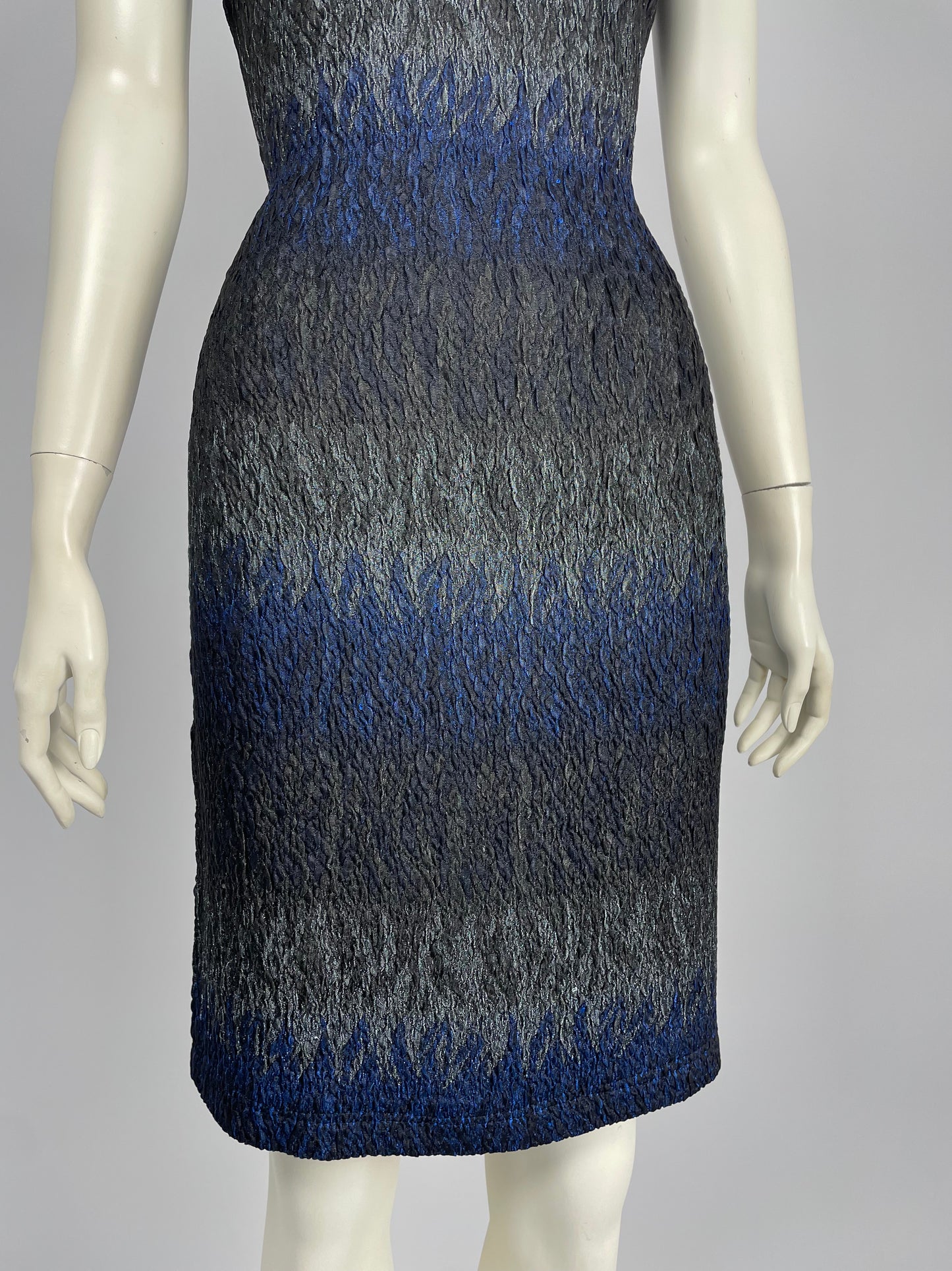 Plein Sud 1990’s blue grey dress.