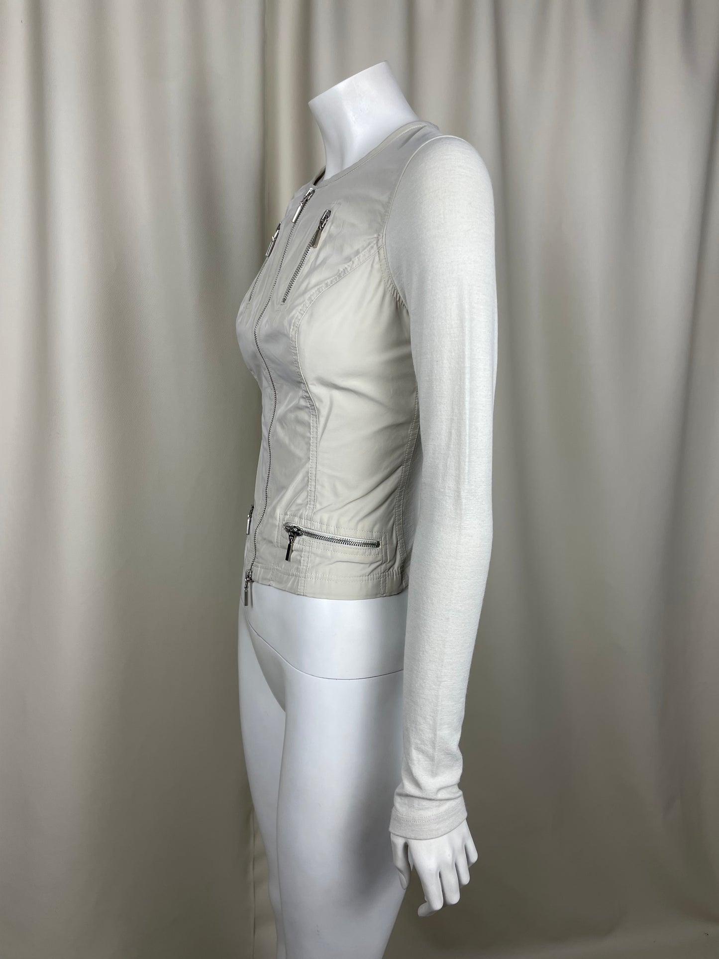 Plein Sud 1990’s Knit and Nylon Jacket (S)