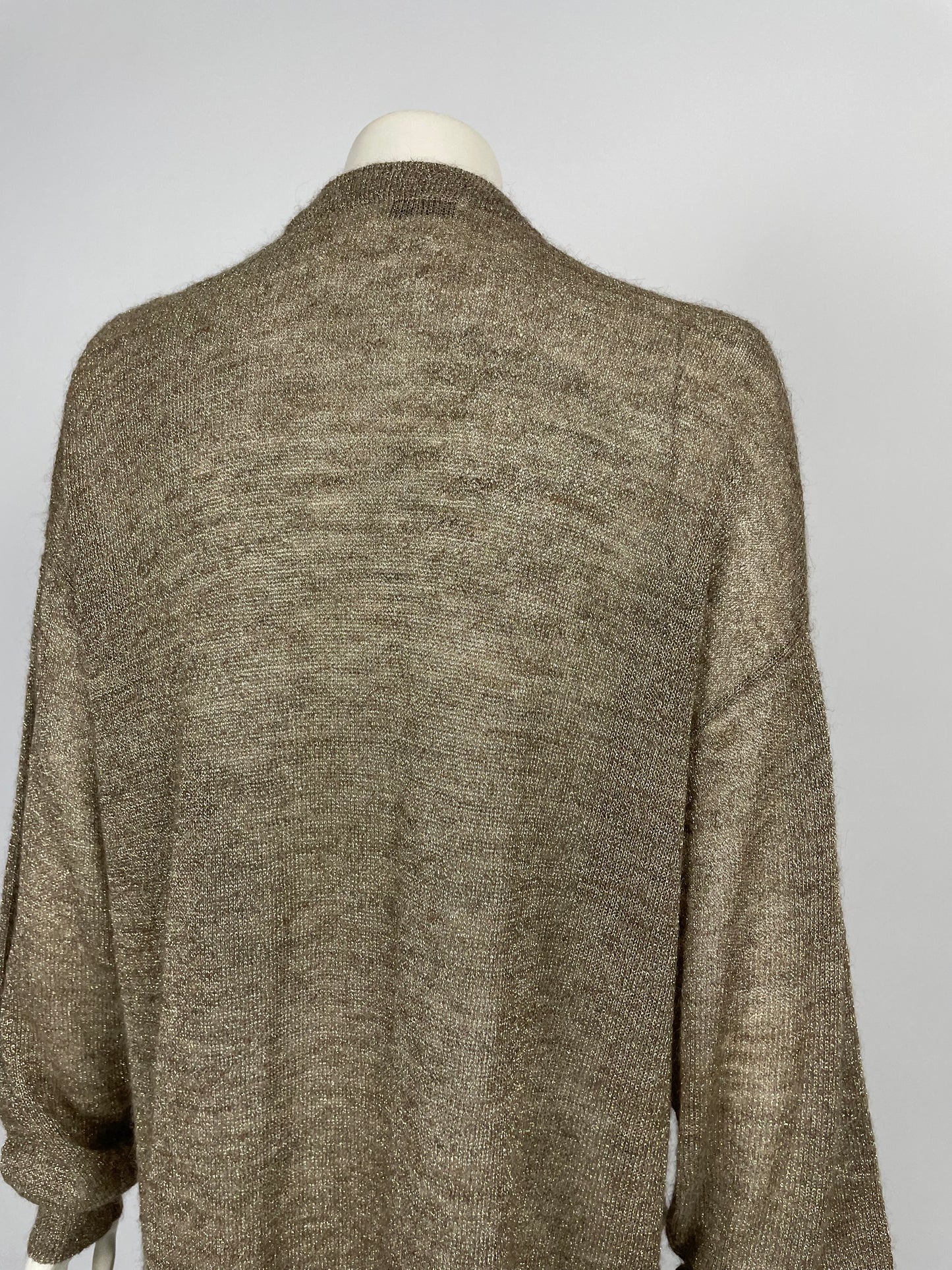 Dries van Noten 2000’s Glittery maxi cardigan