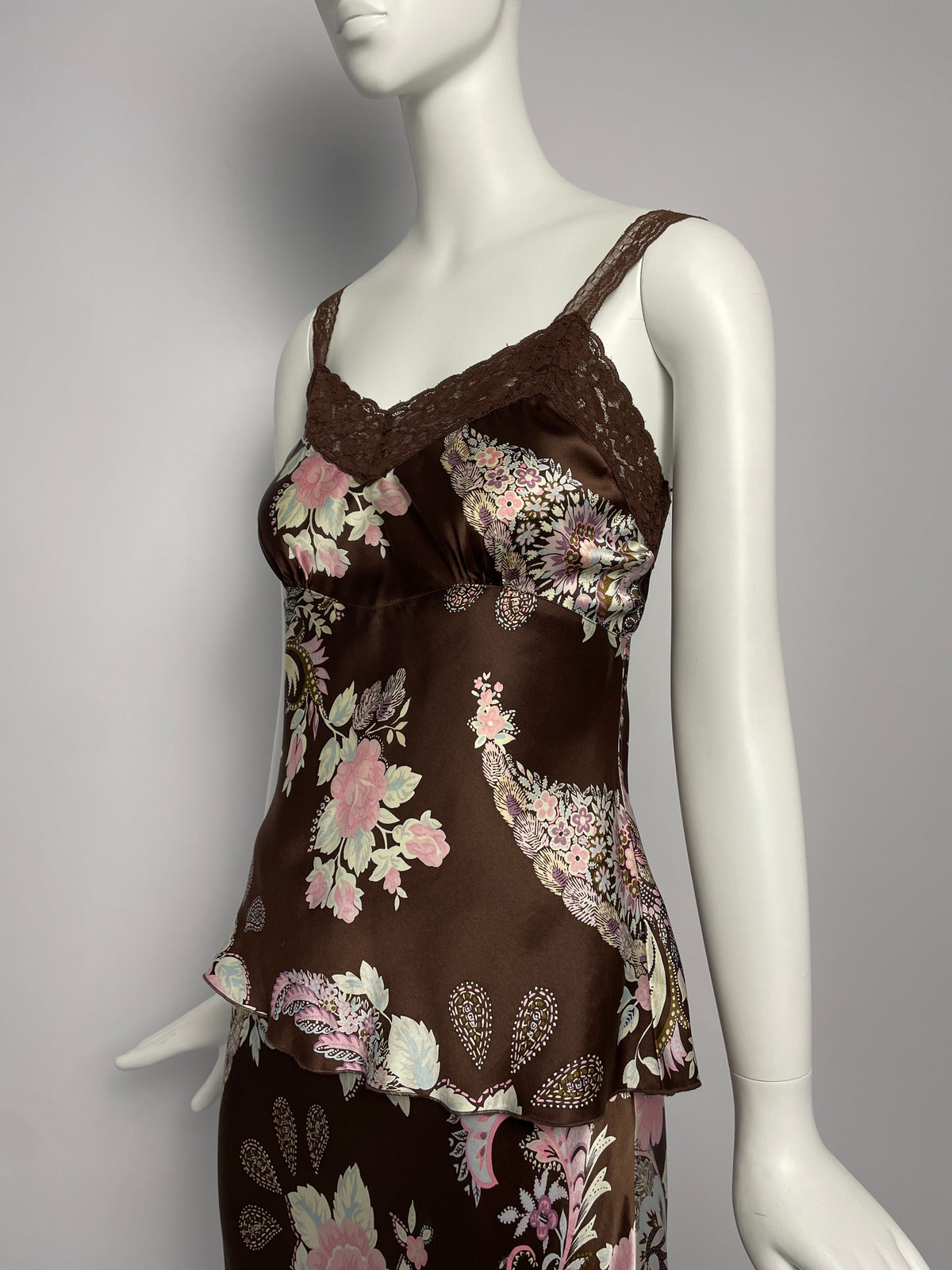 Gerard Darel 2000’s Silk floral set