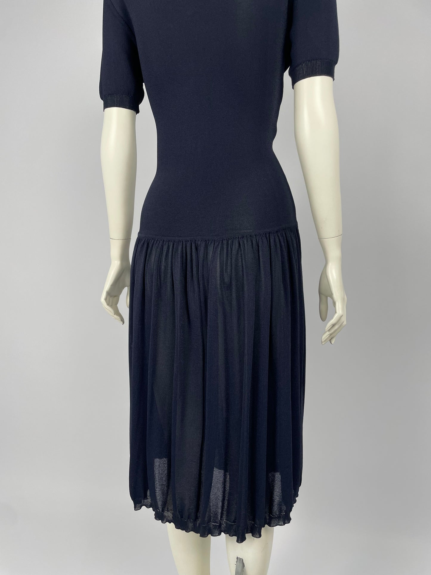 Dolce & Gabbana 1990’s heavy knit maxi dress.