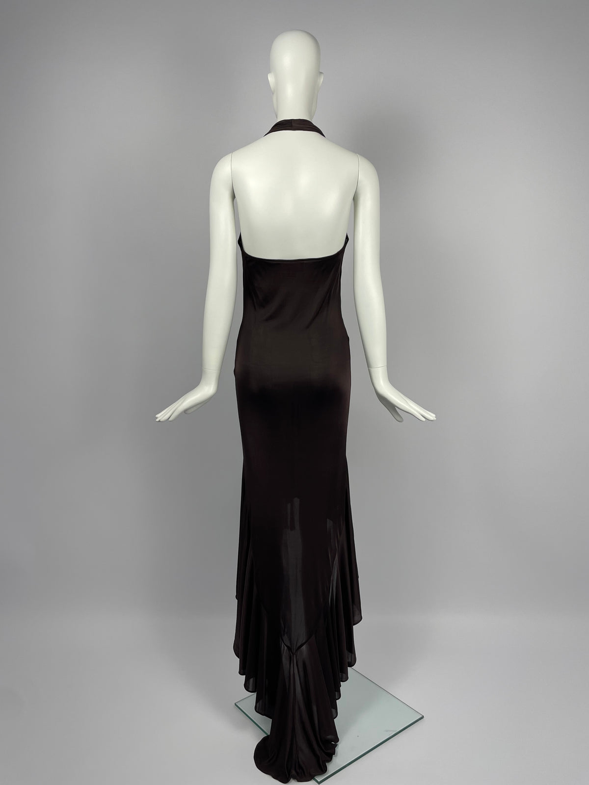 Gai Mattiolo Couture 1990’s totem gown