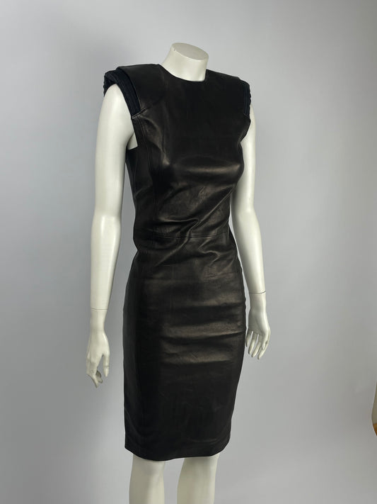 Gianni Versace F/W 2001 Leather Dress
