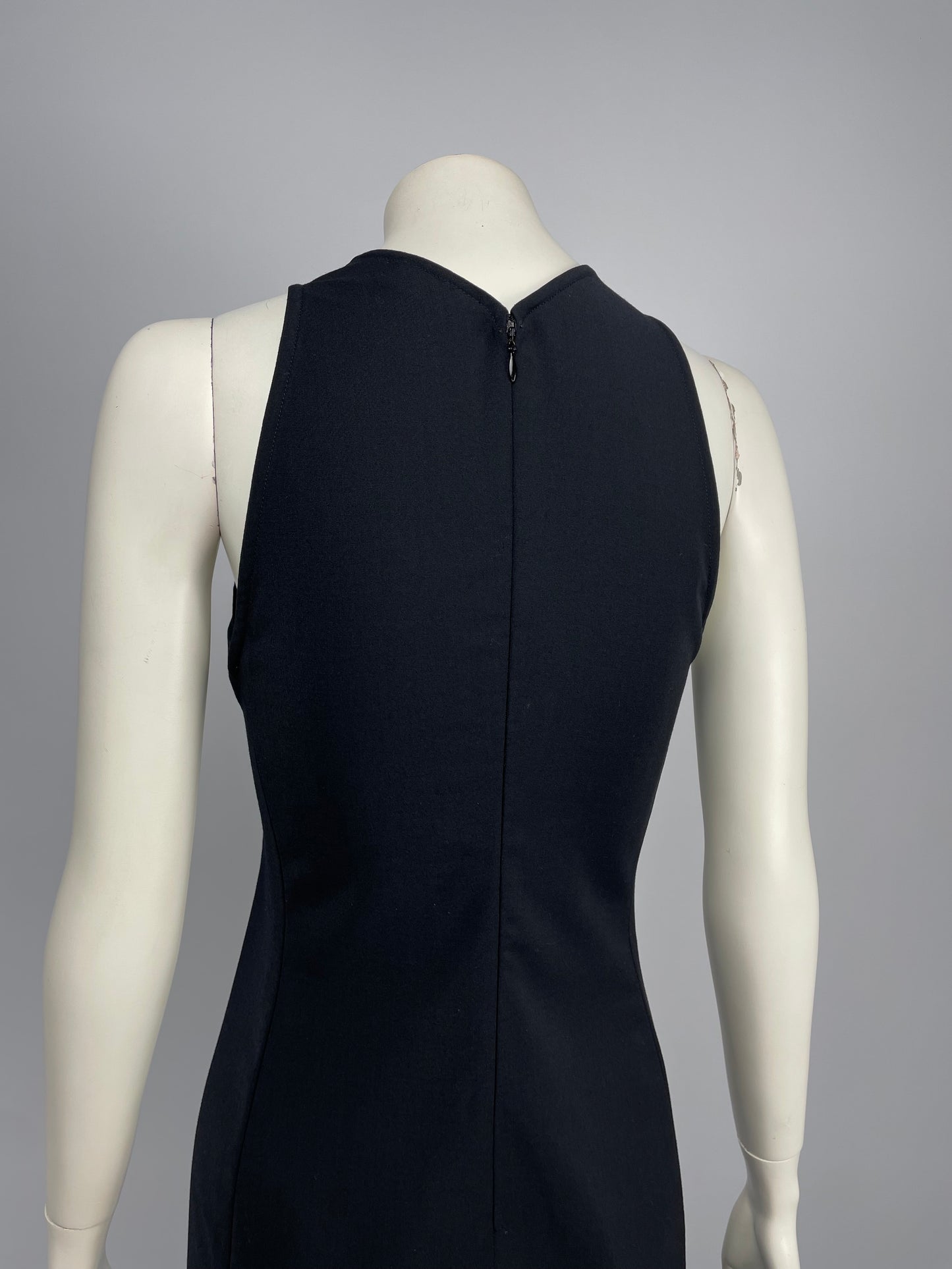 Gianni Versace 1990’s black sheath mini dress.