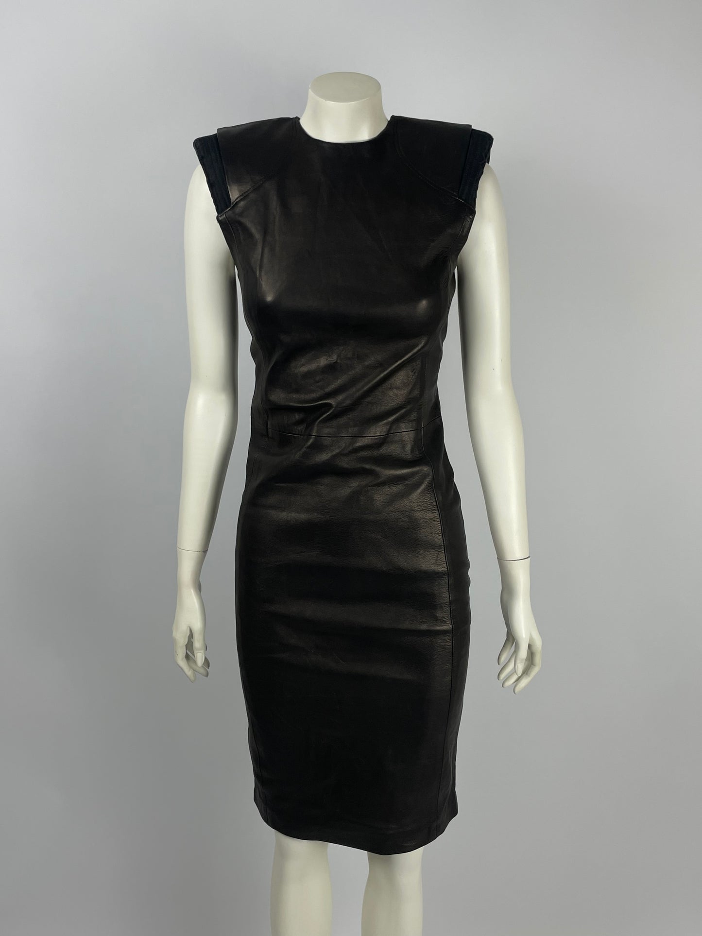 Gianni Versace F/W 2001 Leather Dress