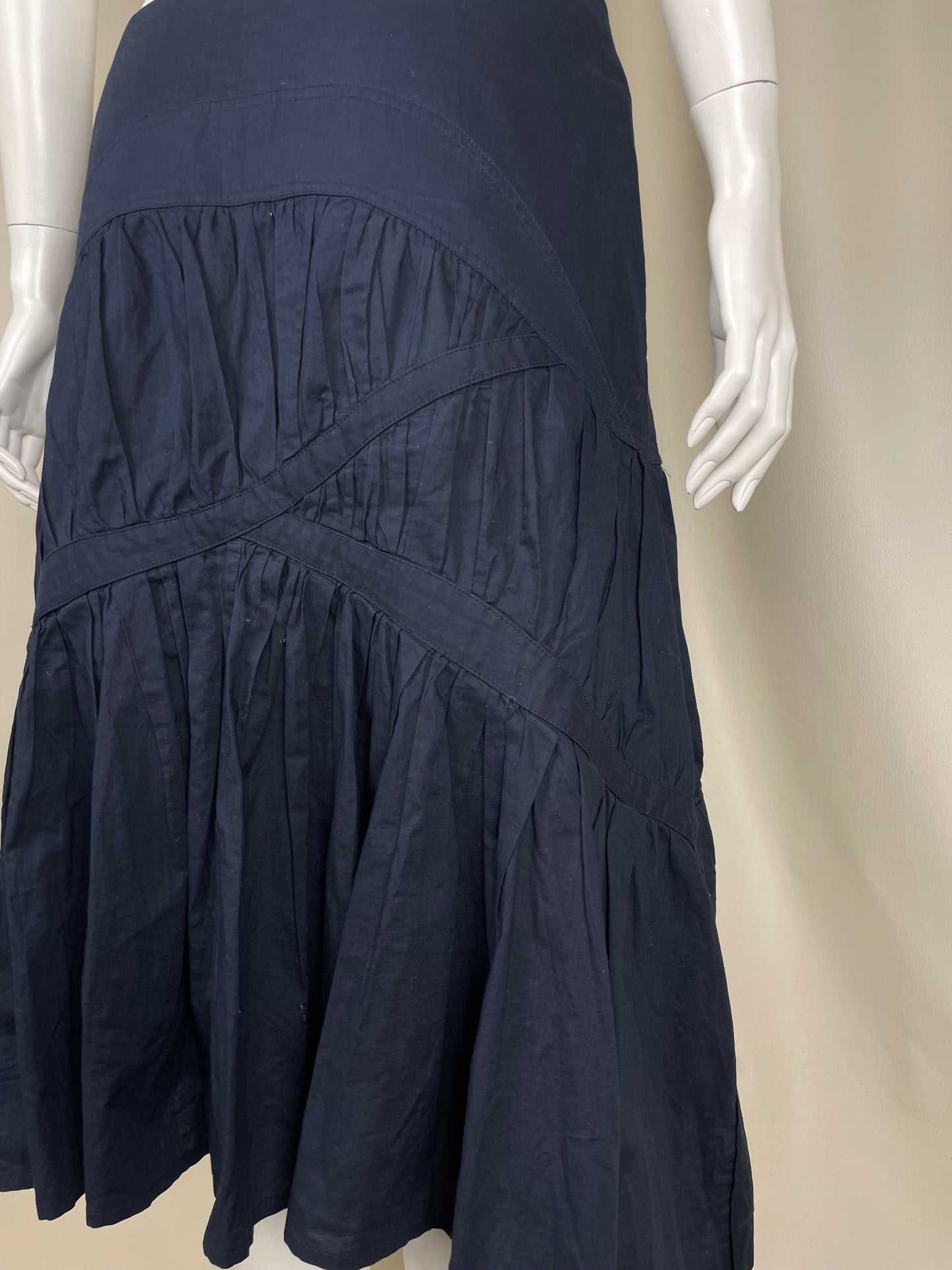 Issey Miyake 2004 Pleated Midi Skirt (M)