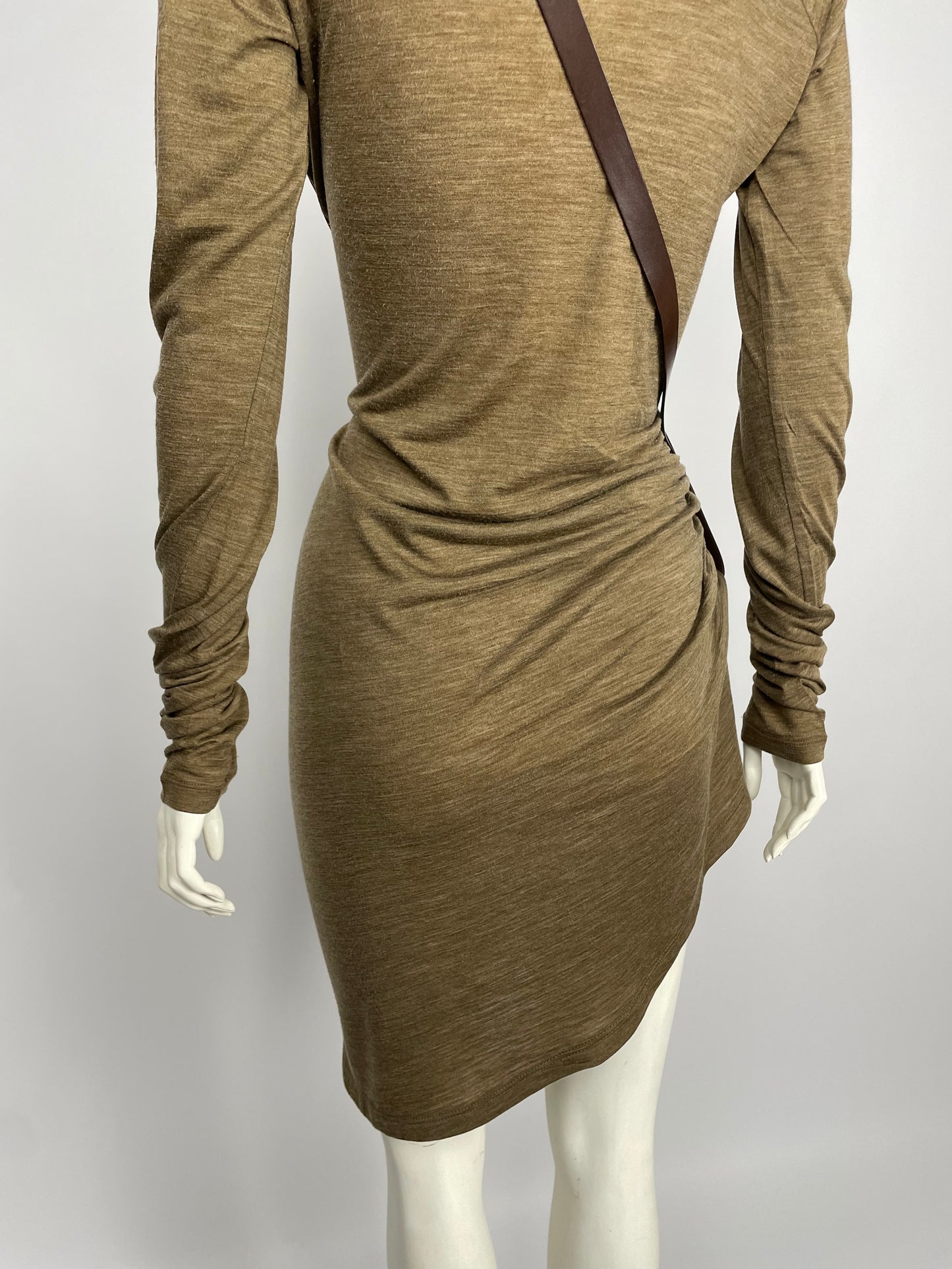 Jean Paul Gaultier 1990’s turtleneck bondage dress.