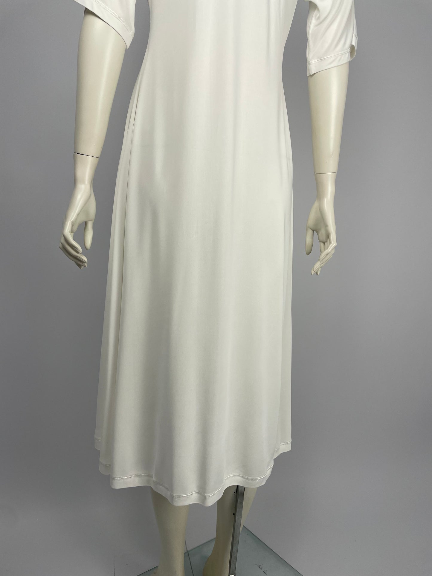 Jean Paul Gaultier white maxi dress