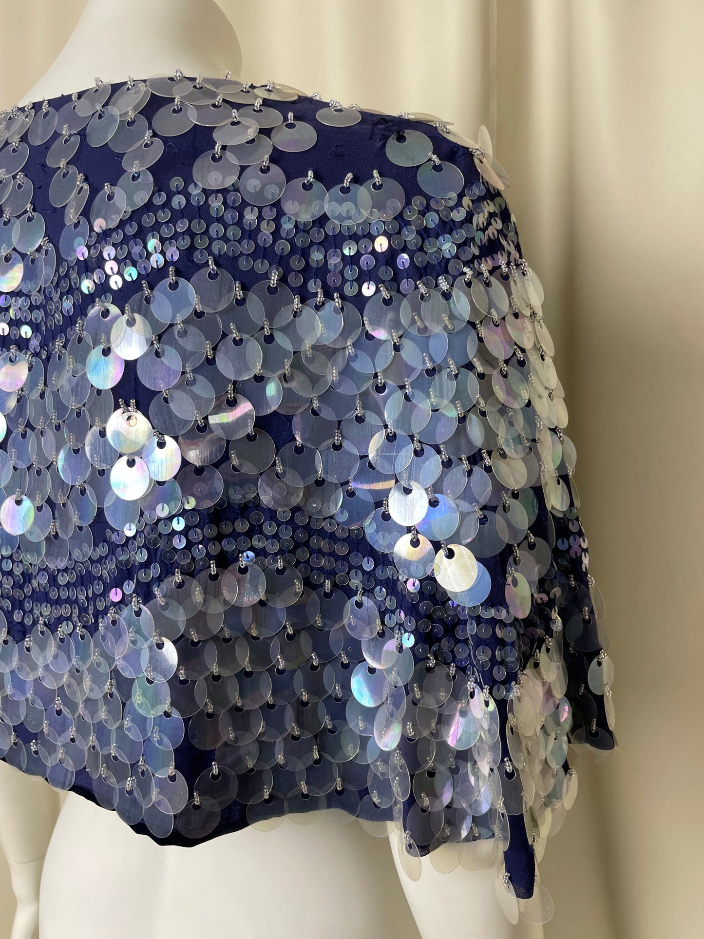 Armani 2000’s Sequin Cape (M)