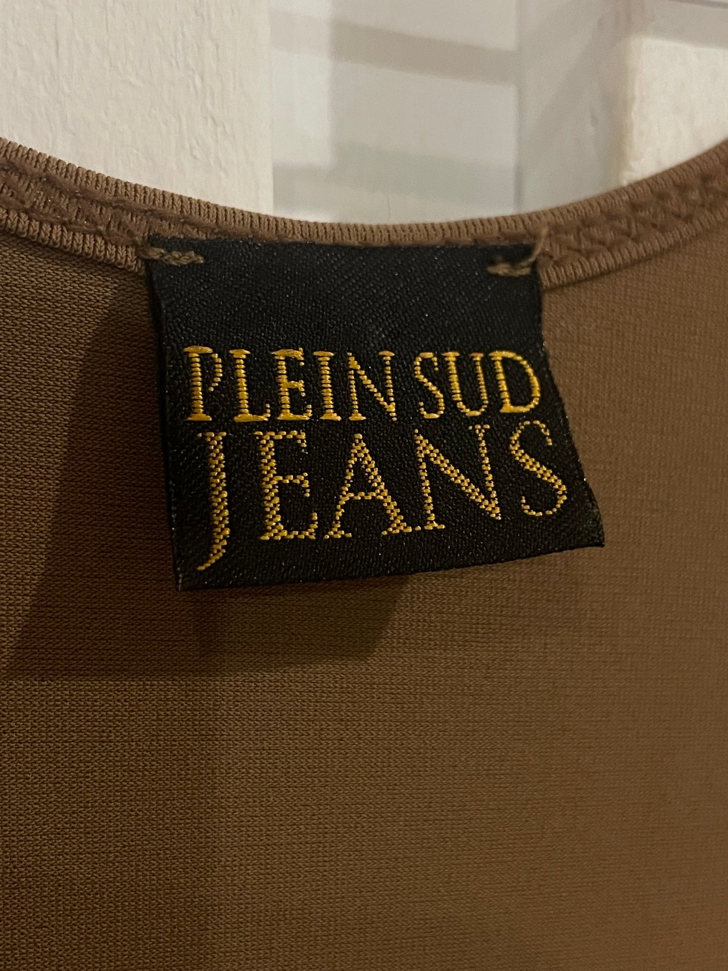 Plein Sud 1990's tied dress