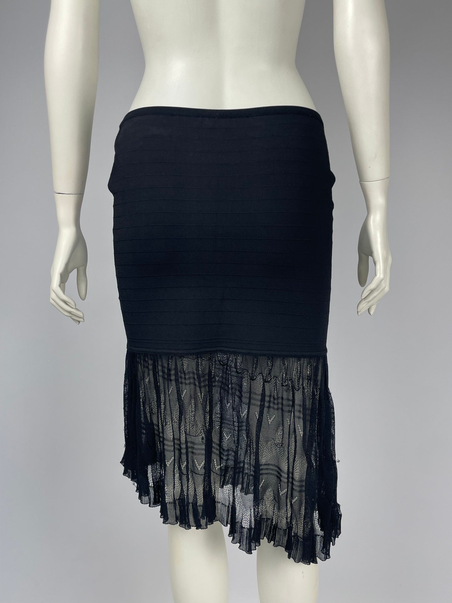 Gianni Versace 1990’s Lace Mini Skirt